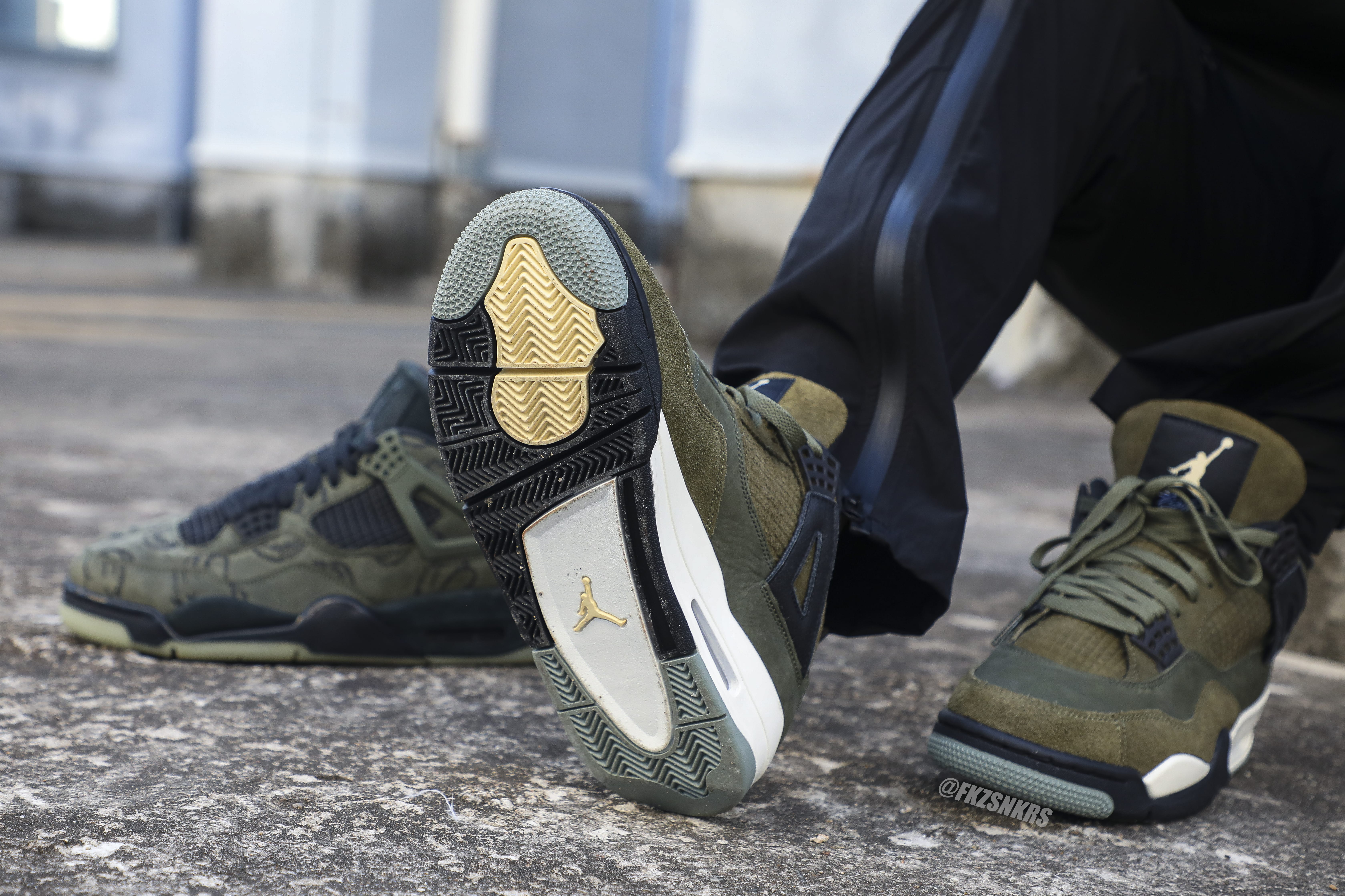 Air Jordan 4 Retro SE Craft Medium Olive (LN5 A1)