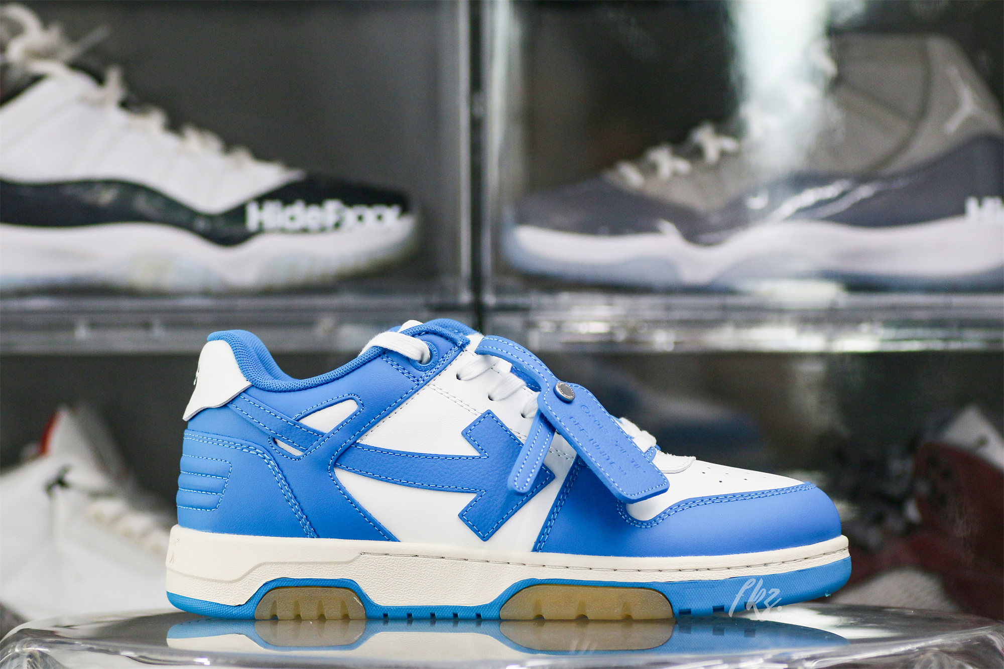 Off-White University Blue ‘Out Of Office’ Sneakers