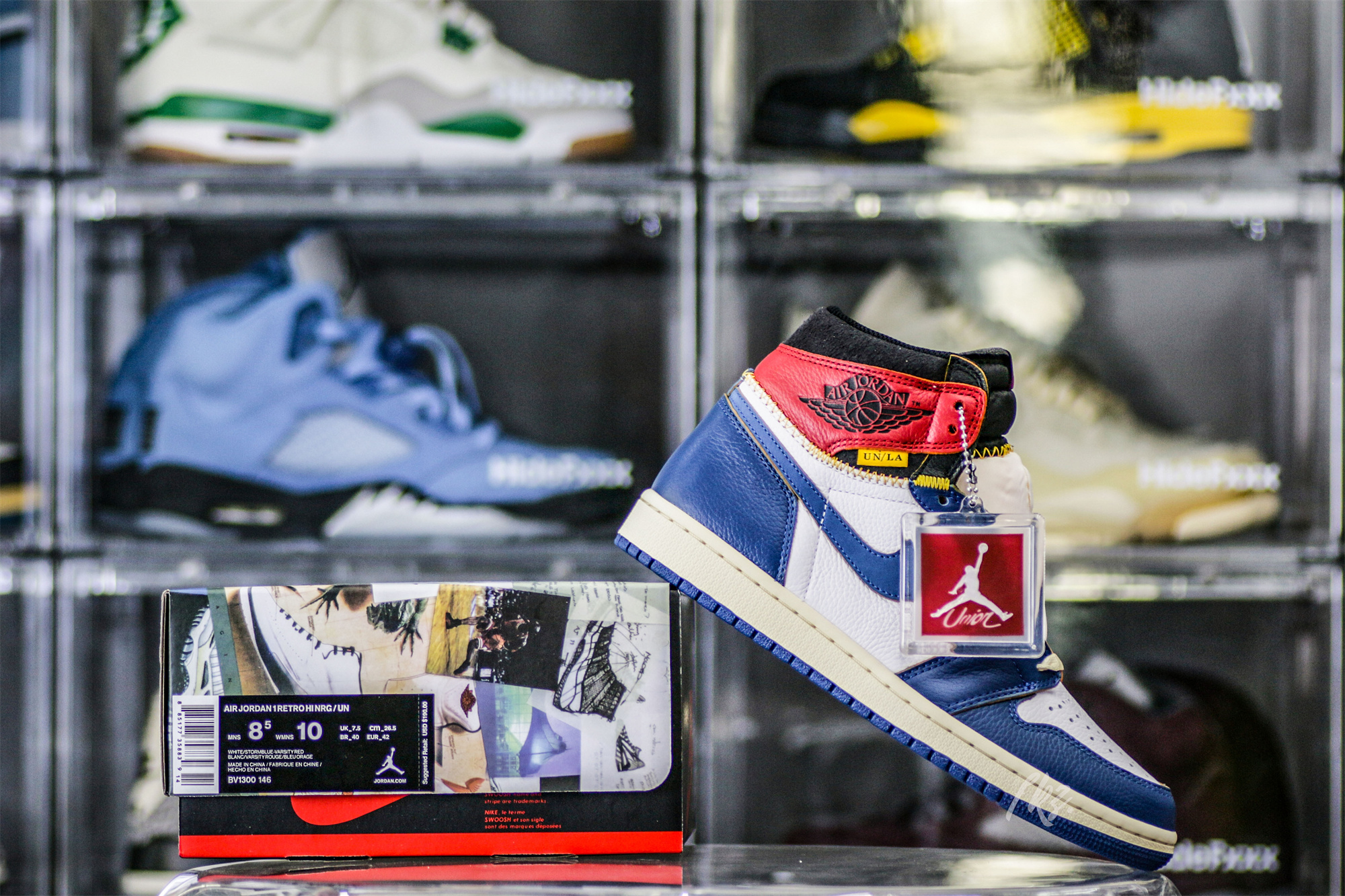 Jordan 1 Retro High Union Los Angeles Blue Toe