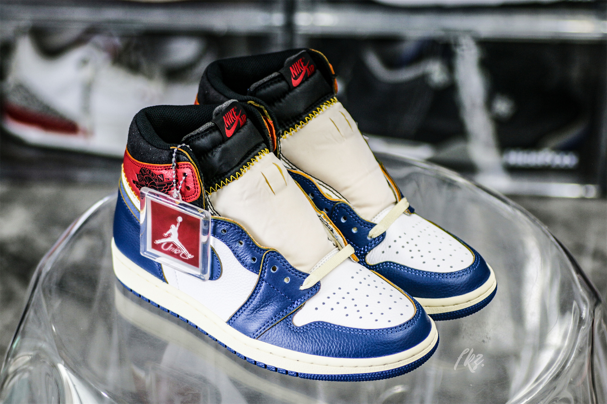 Jordan 1 Retro High Union Los Angeles Blue Toe