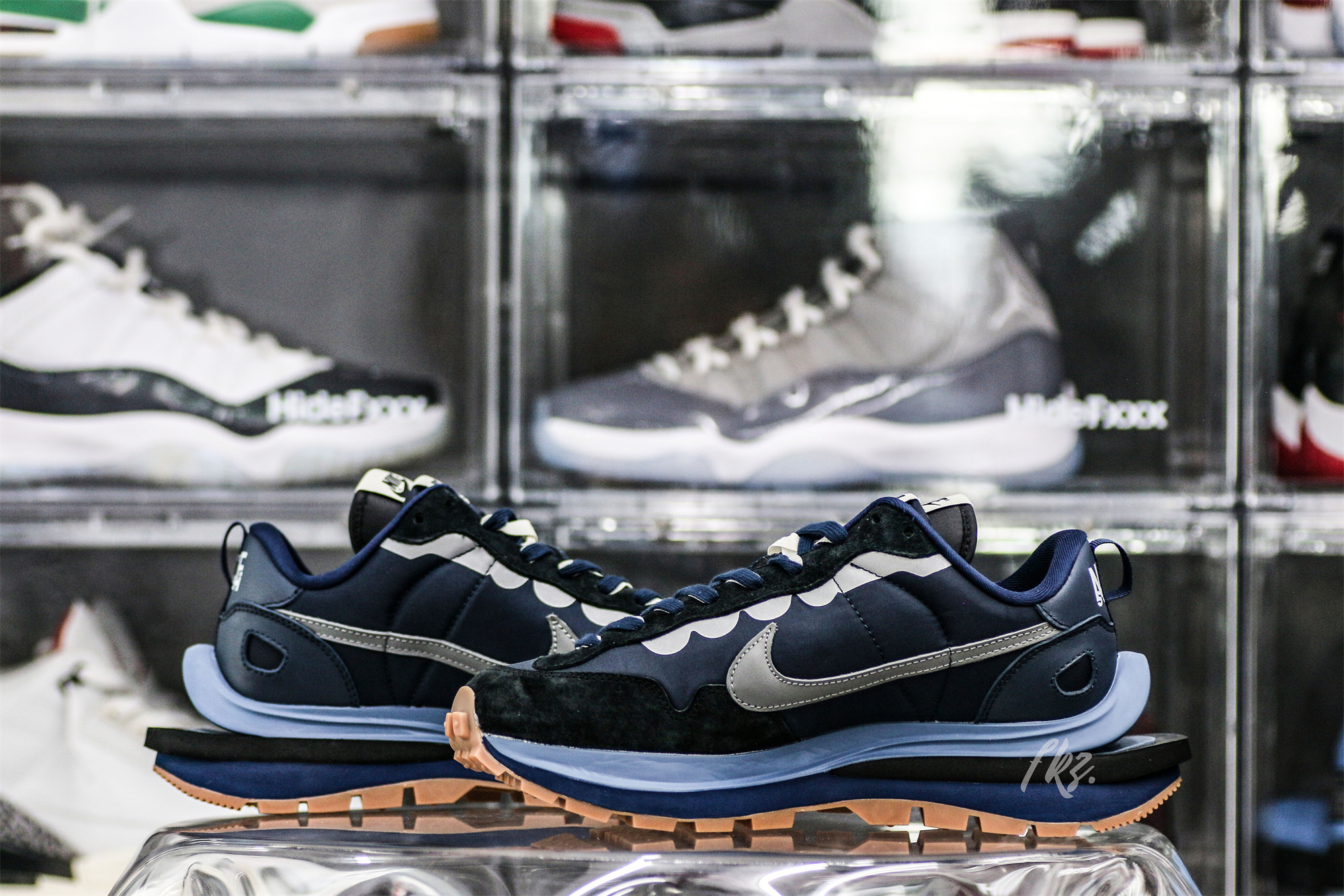 Sacai x Nike VaporWaffle 3.0 White Grey Blue