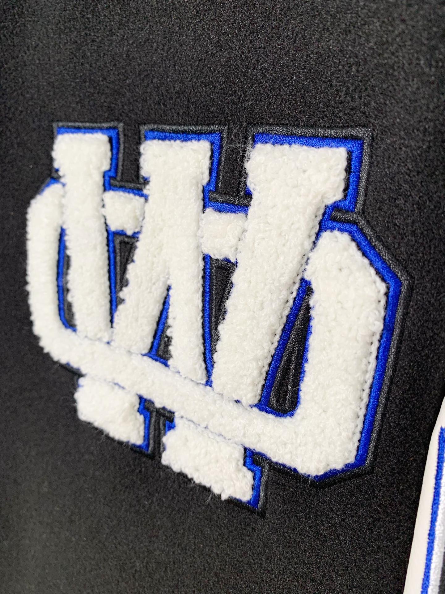 Off white Ow Black/ivory bomber jacket