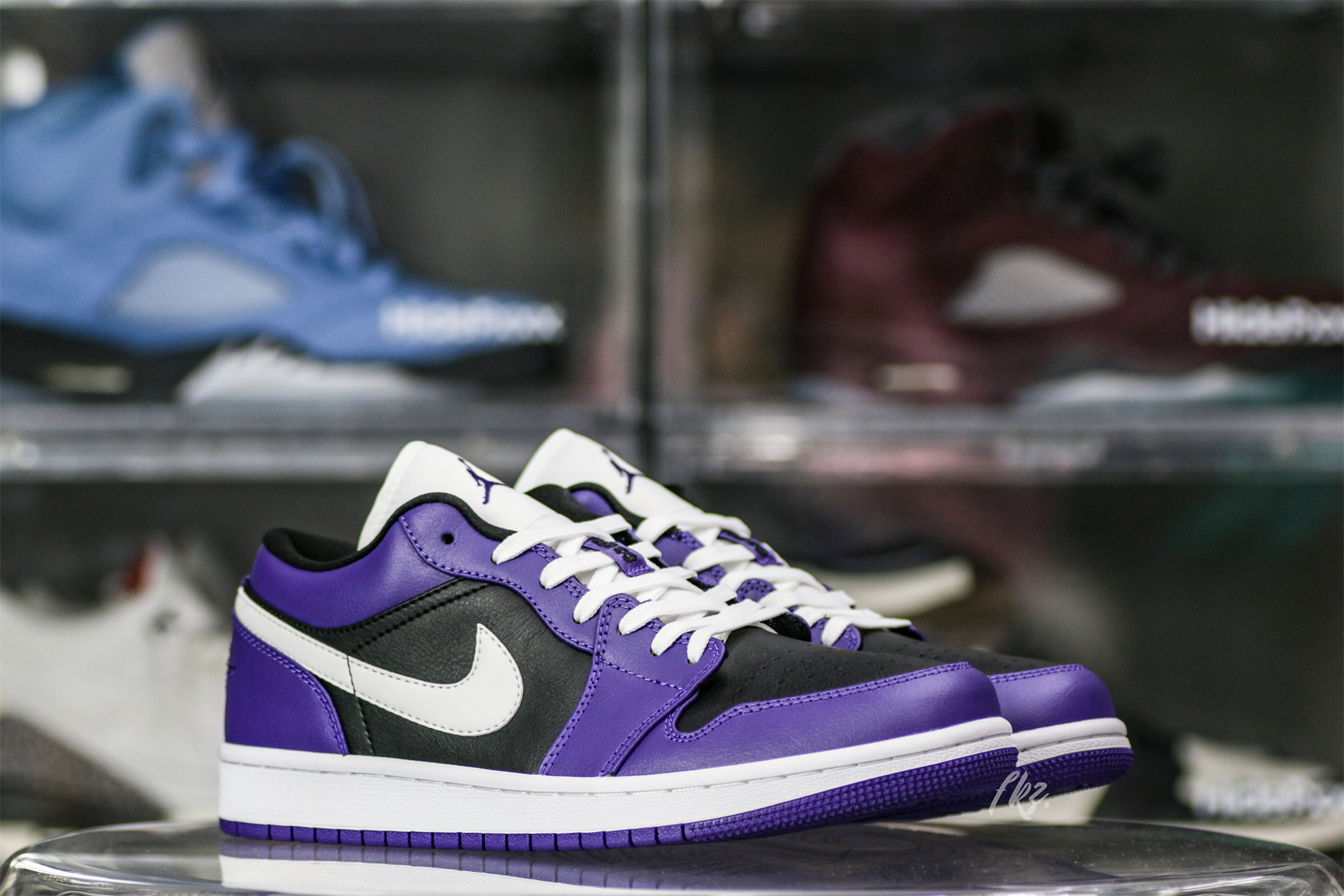 Air Jordan 1 Low Retro Court Purple Black 2020