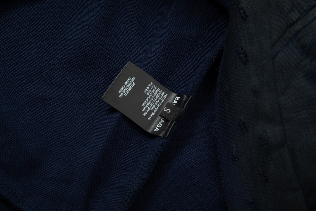 Balancig* Zip Up Hoodie ‘Dark Navy’