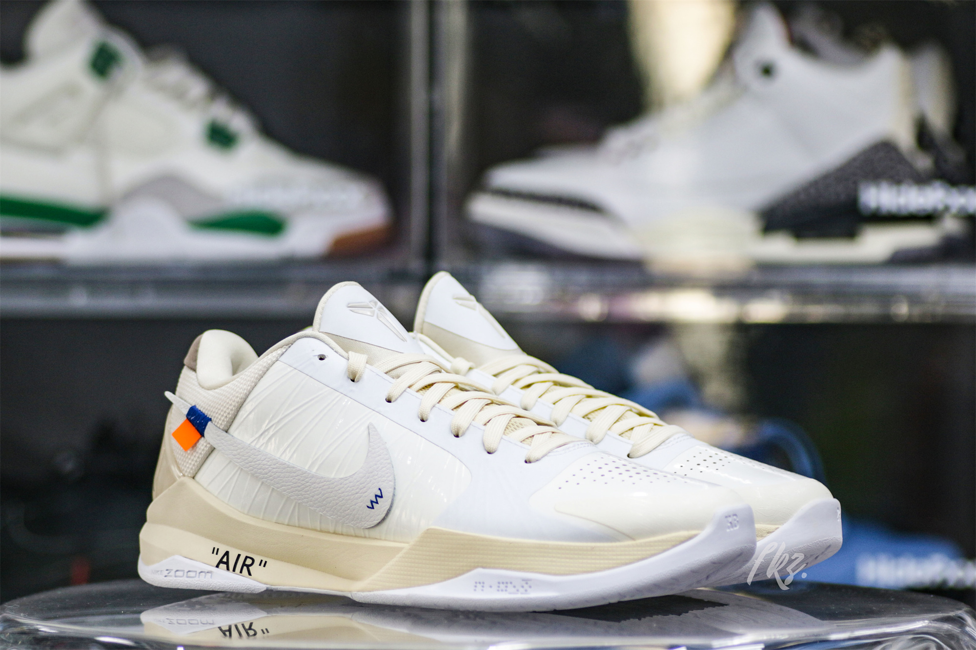 Off White x Nike Zoom Kobe 5 Custom Shoes(A1 Batch)