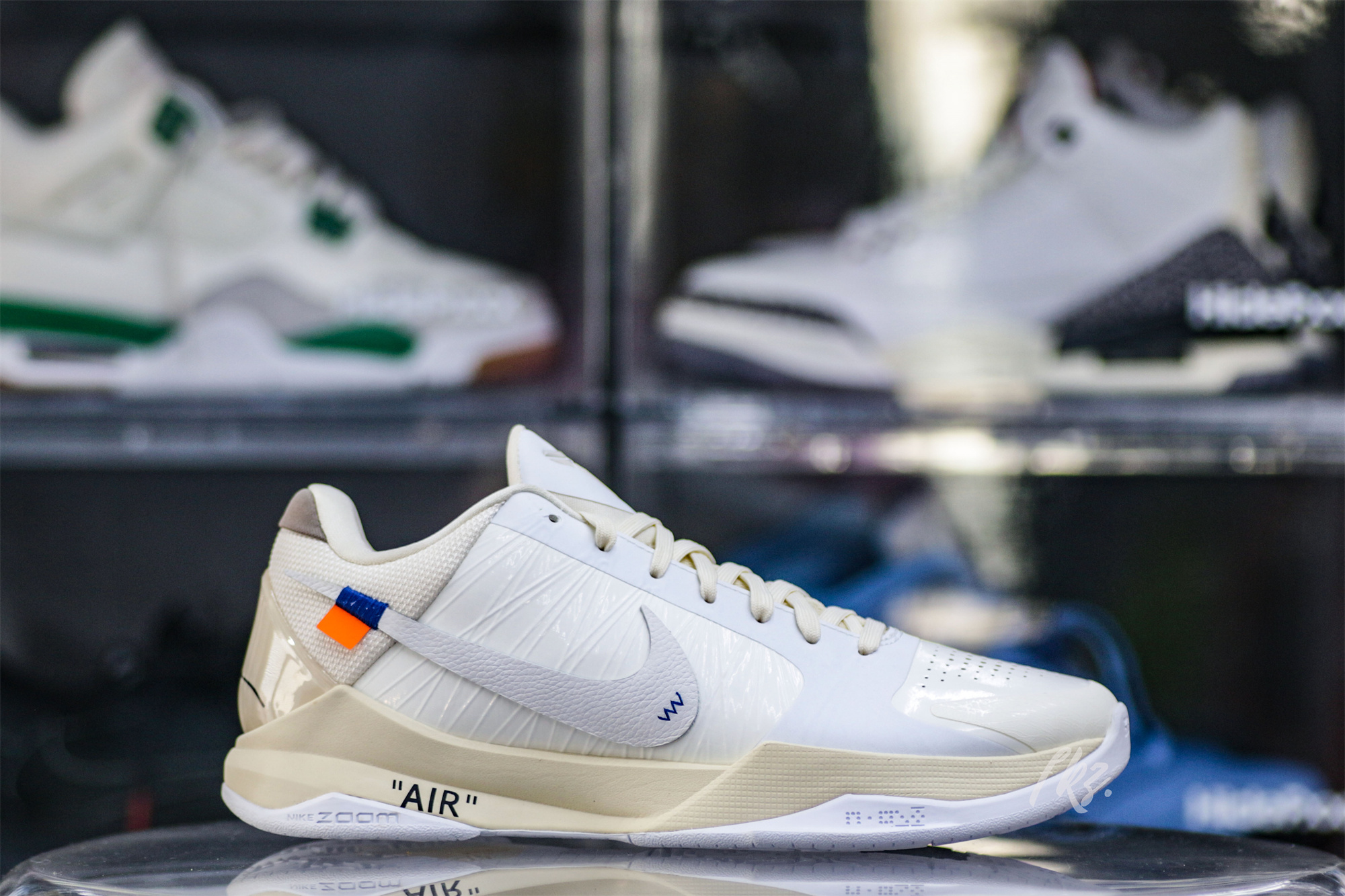 Off White x Nike Zoom Kobe 5 Custom Shoes(A1 Batch)