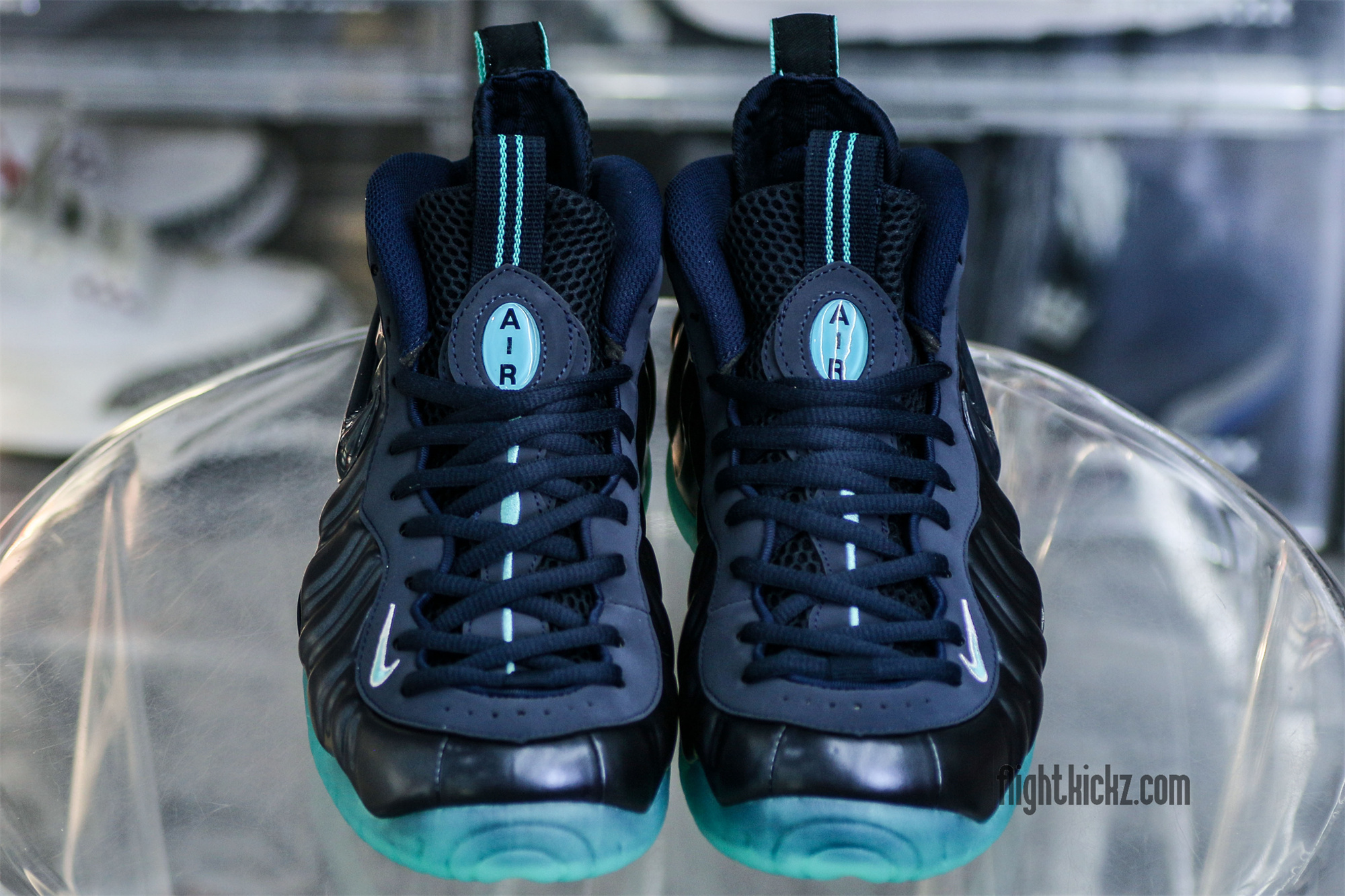 Nike Air Foamposite Pro (Obsidian/Aqua)