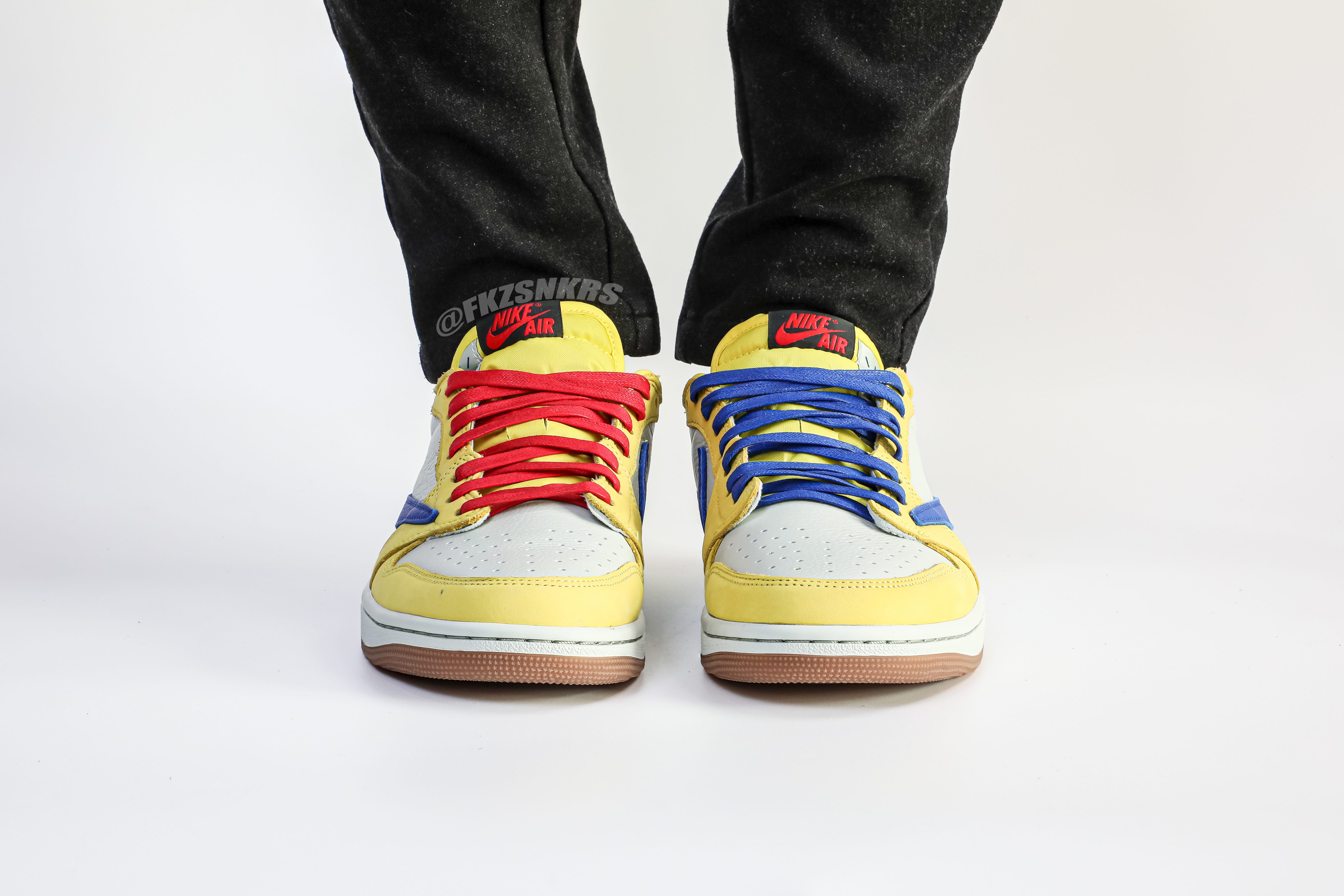 Travis Scott x Air Jordan 1 Retro Low OG SP “Elkins/Canary Yellow” (LN5 A1 batch)