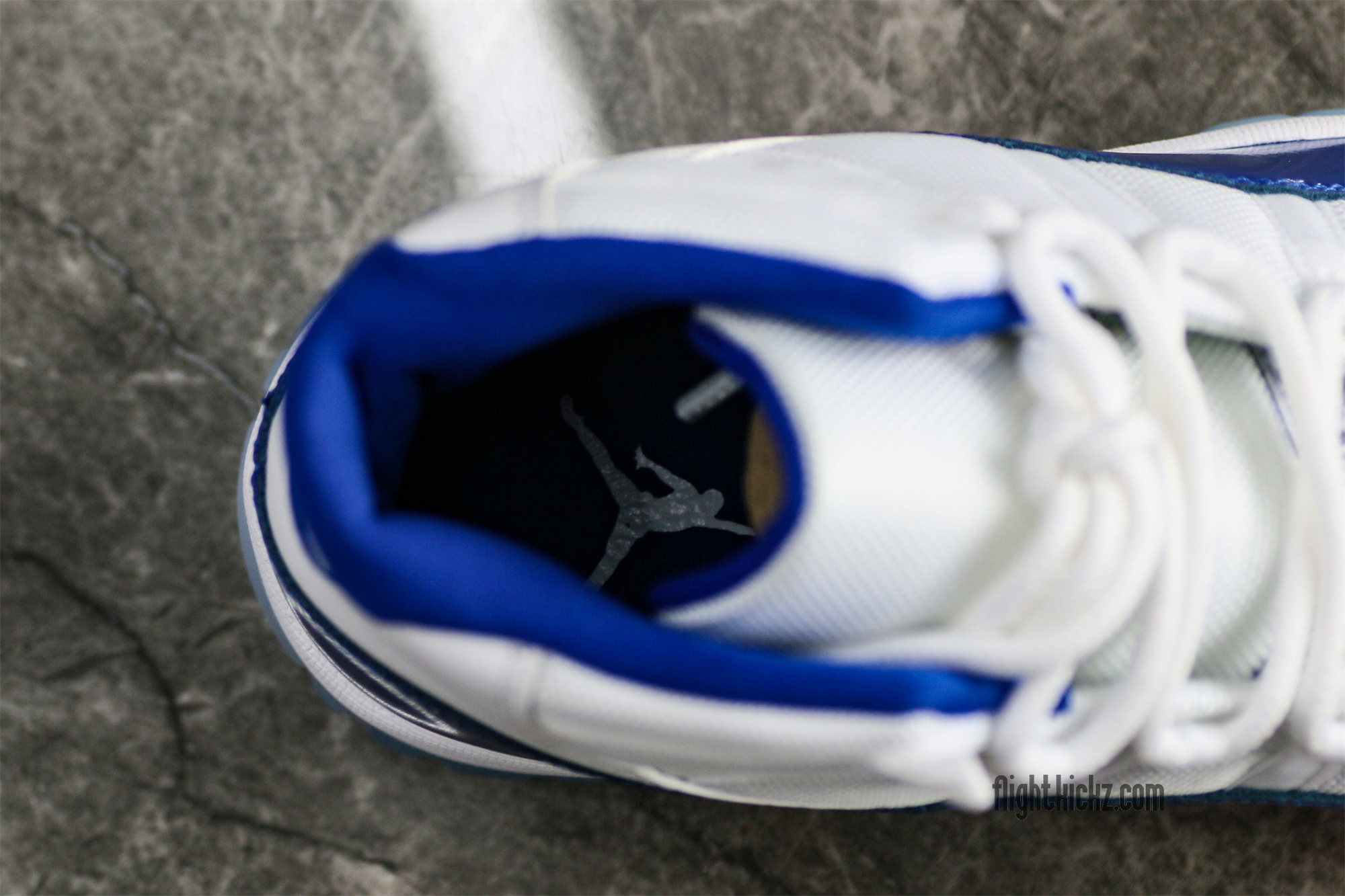 Air Jordan 11 Retro Concord Sketch White Royal Blue Oxidized