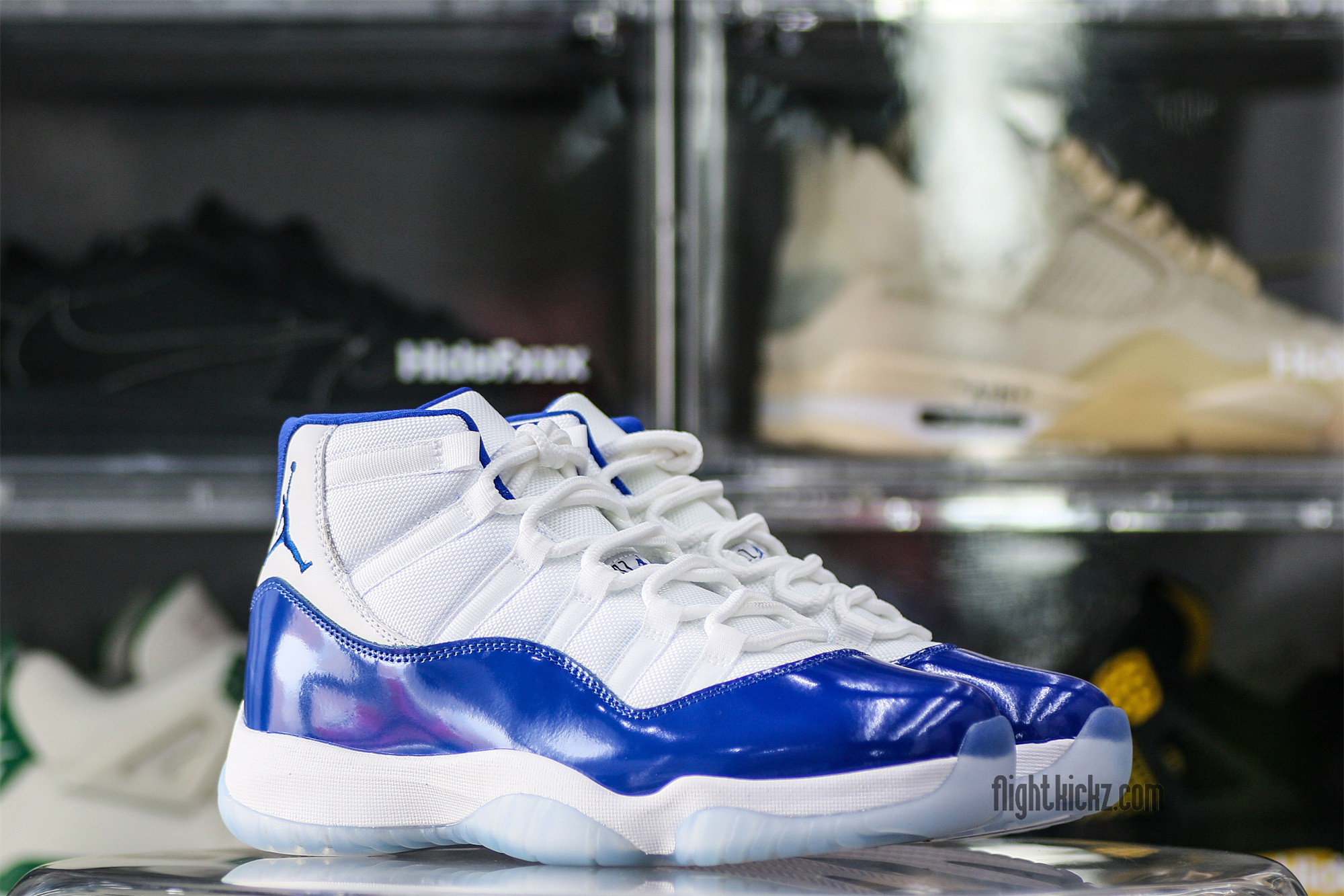 Air Jordan 11 Retro Concord Sketch White Royal Blue Oxidized