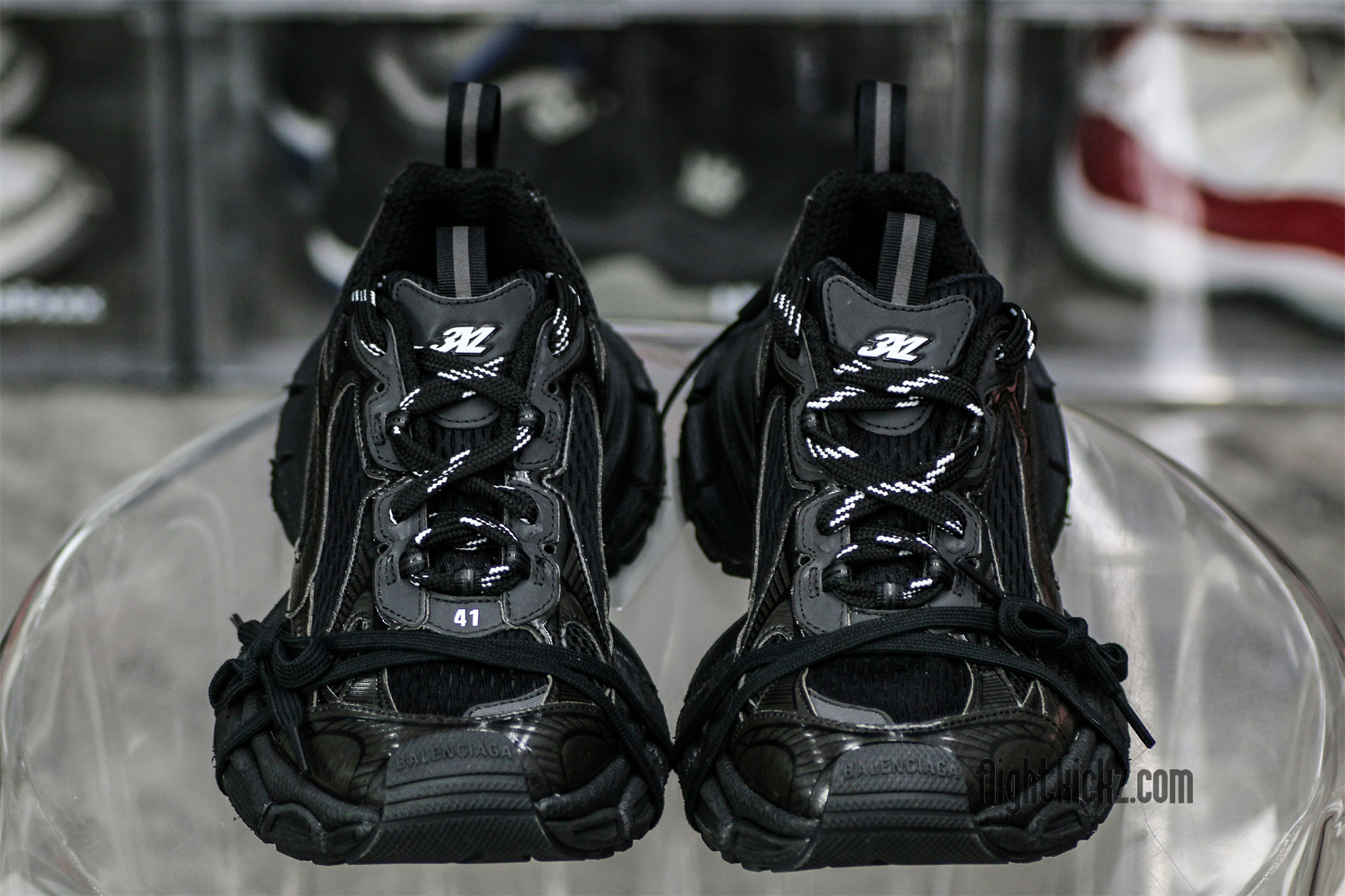 Balenciag* 3XL Runner Black