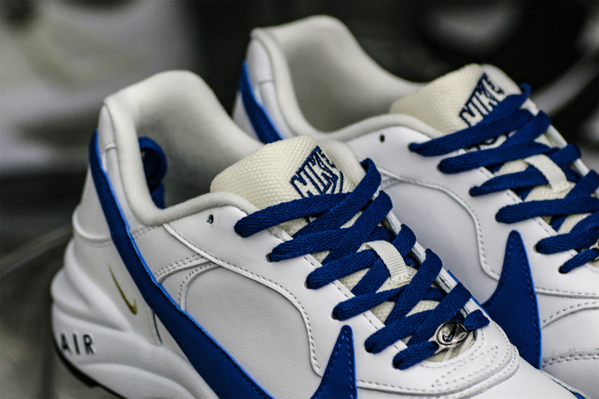 Nike Air Grudge Leather White Blue