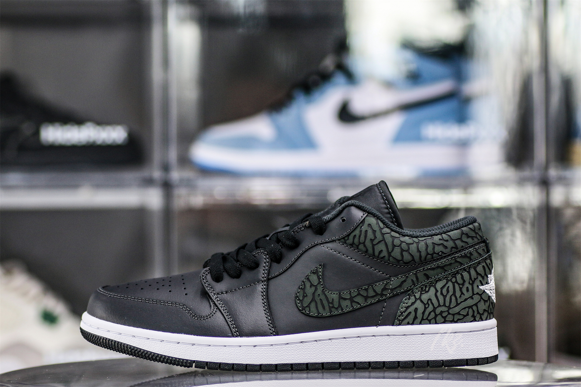 Air Jordan 1 Low SE Black Elephant