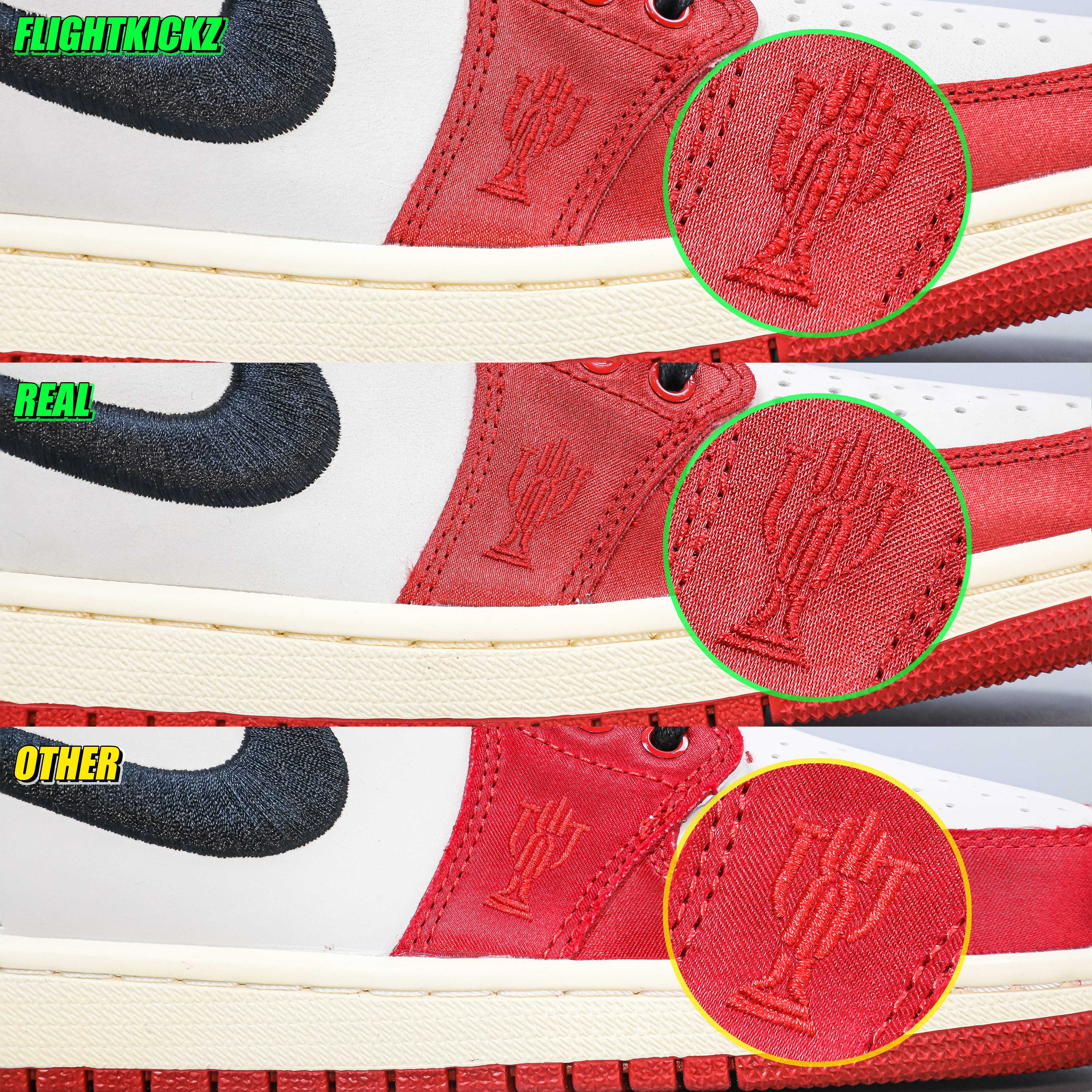 Trophy Room X Air Jordan 1 Retro Low OG SP Away 2024（LN5 A1 Batch）