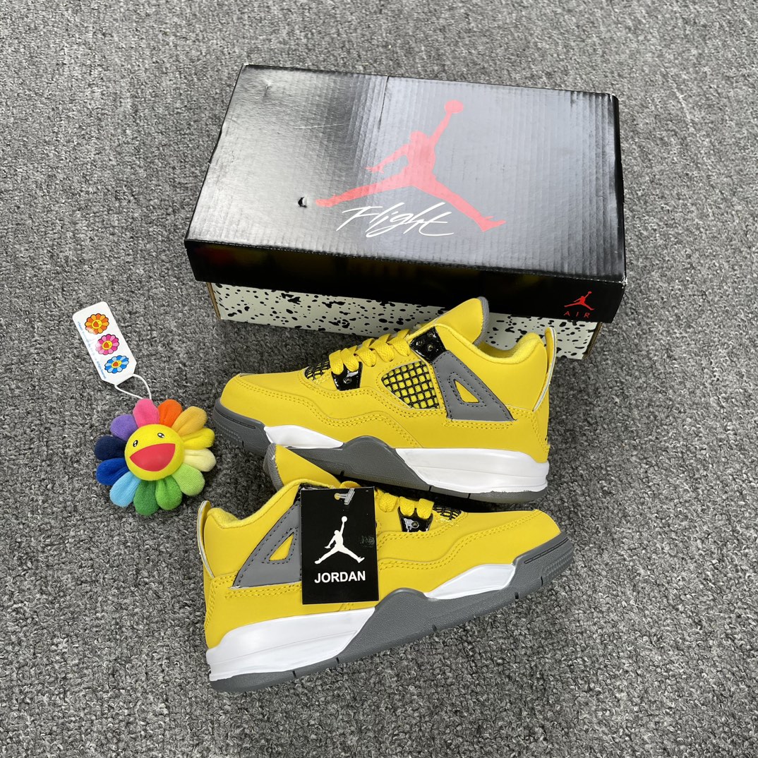 Air Jordan 4 Retro ‘Lightning’ 2021 Kid