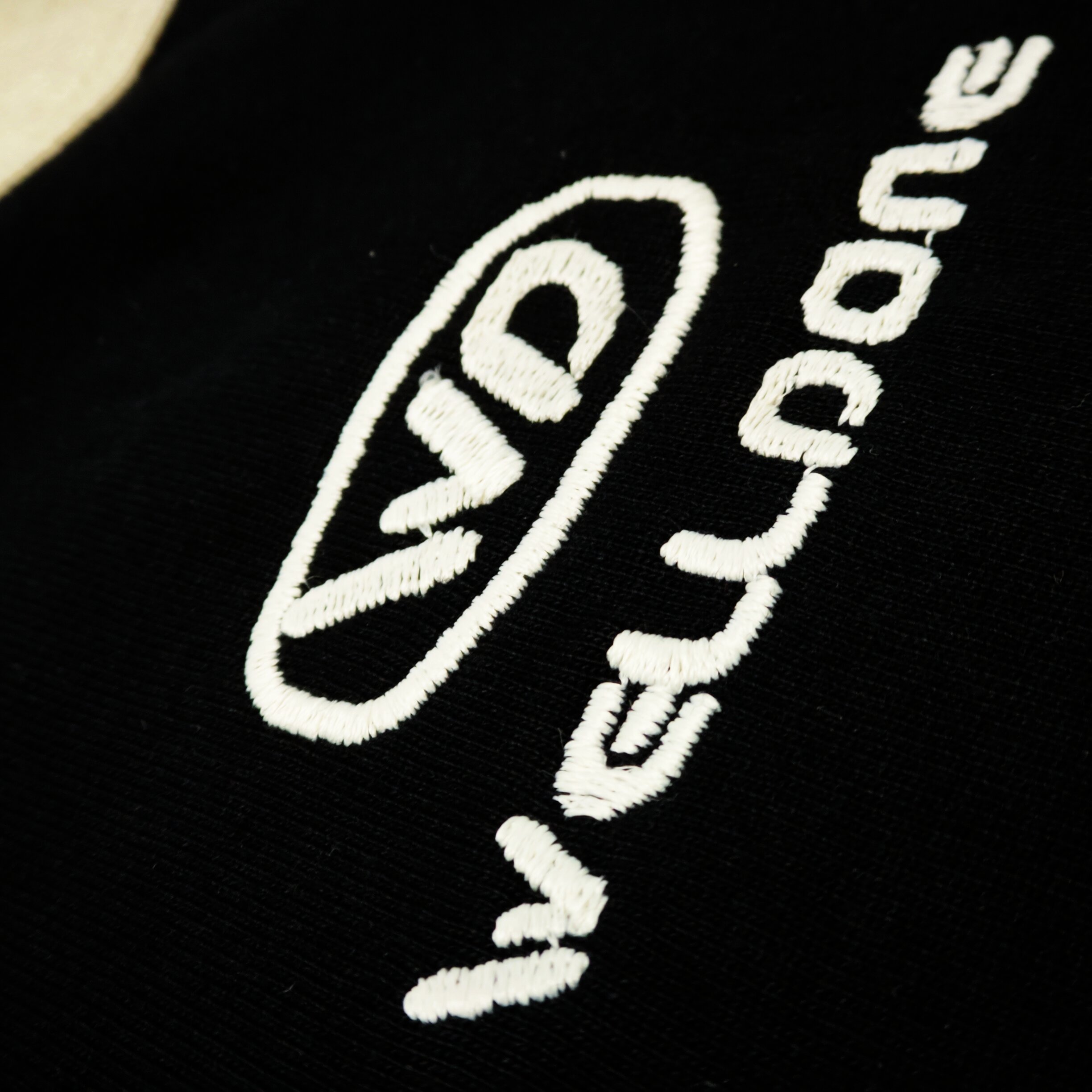 WE11D0NE Patchwork Embroidered LettersT-Shirt