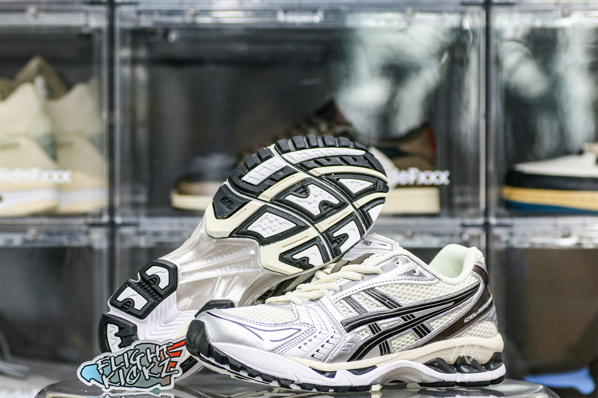Gel Kayano 14 Silver Cream 2023