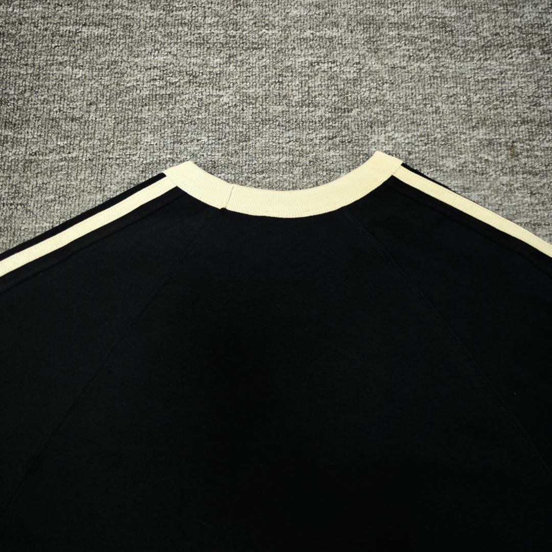 WE11D0NE Patchwork Embroidered LettersT-Shirt