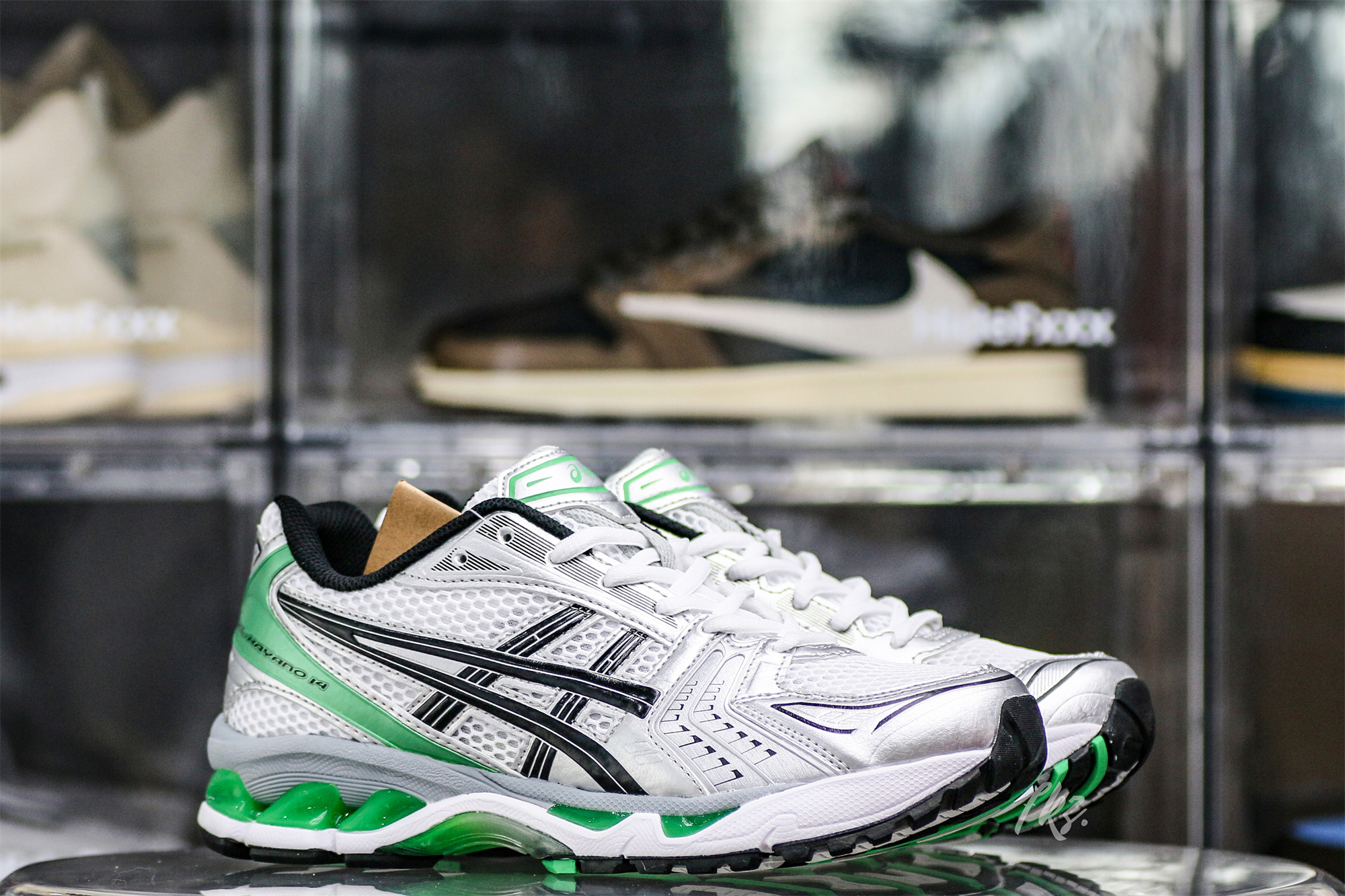 Gel Kayano 14 White Malachite Green