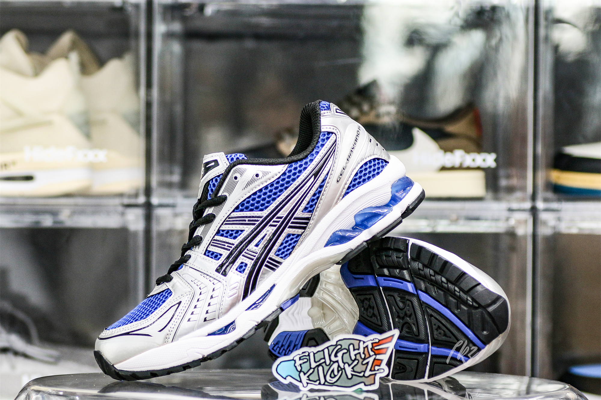 Gel Kayano 14 Monaco Blue Silver 2021