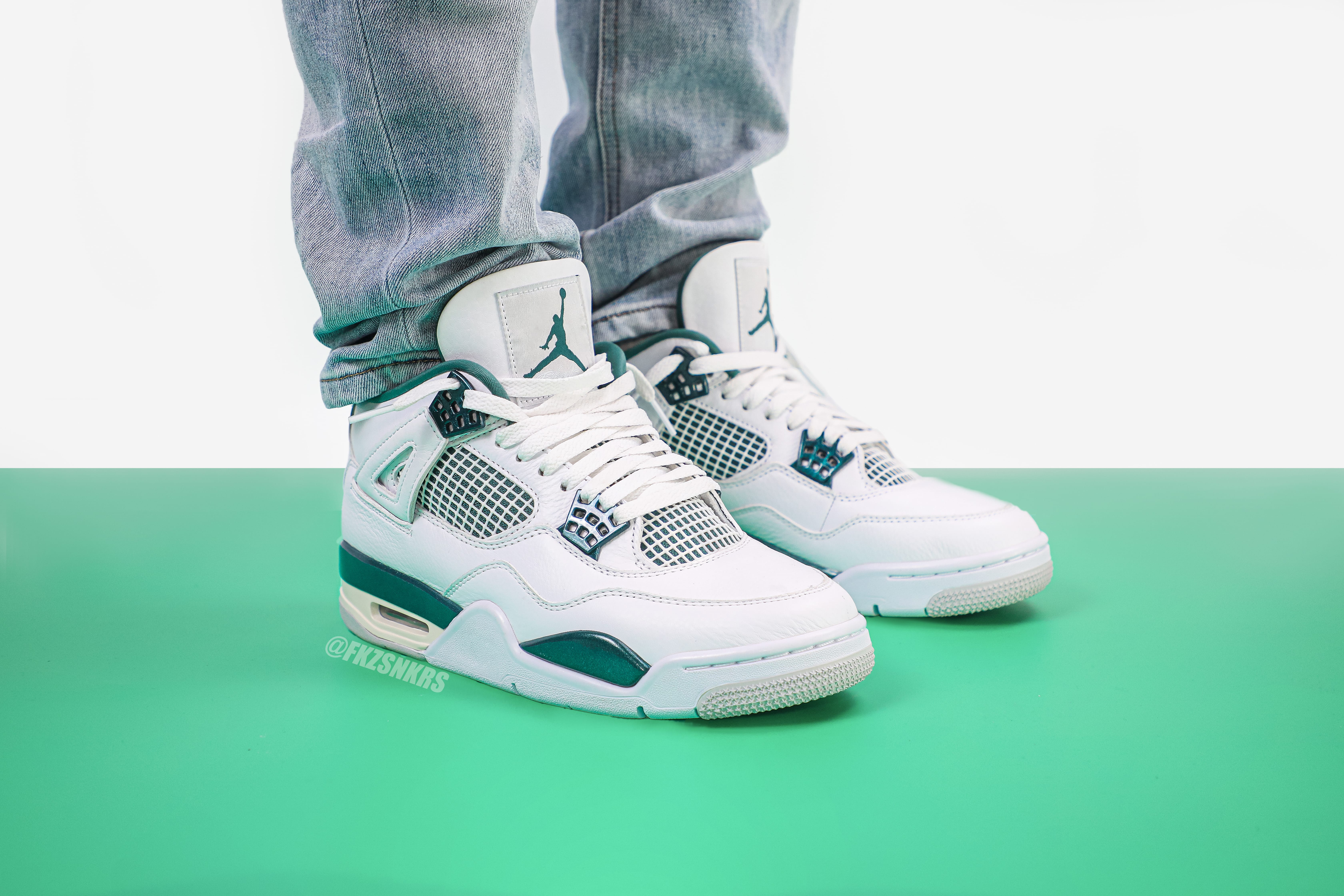 Air Jordan 4 Retro “Oxidized Green” 2024 (Ln5 A1 Batch)