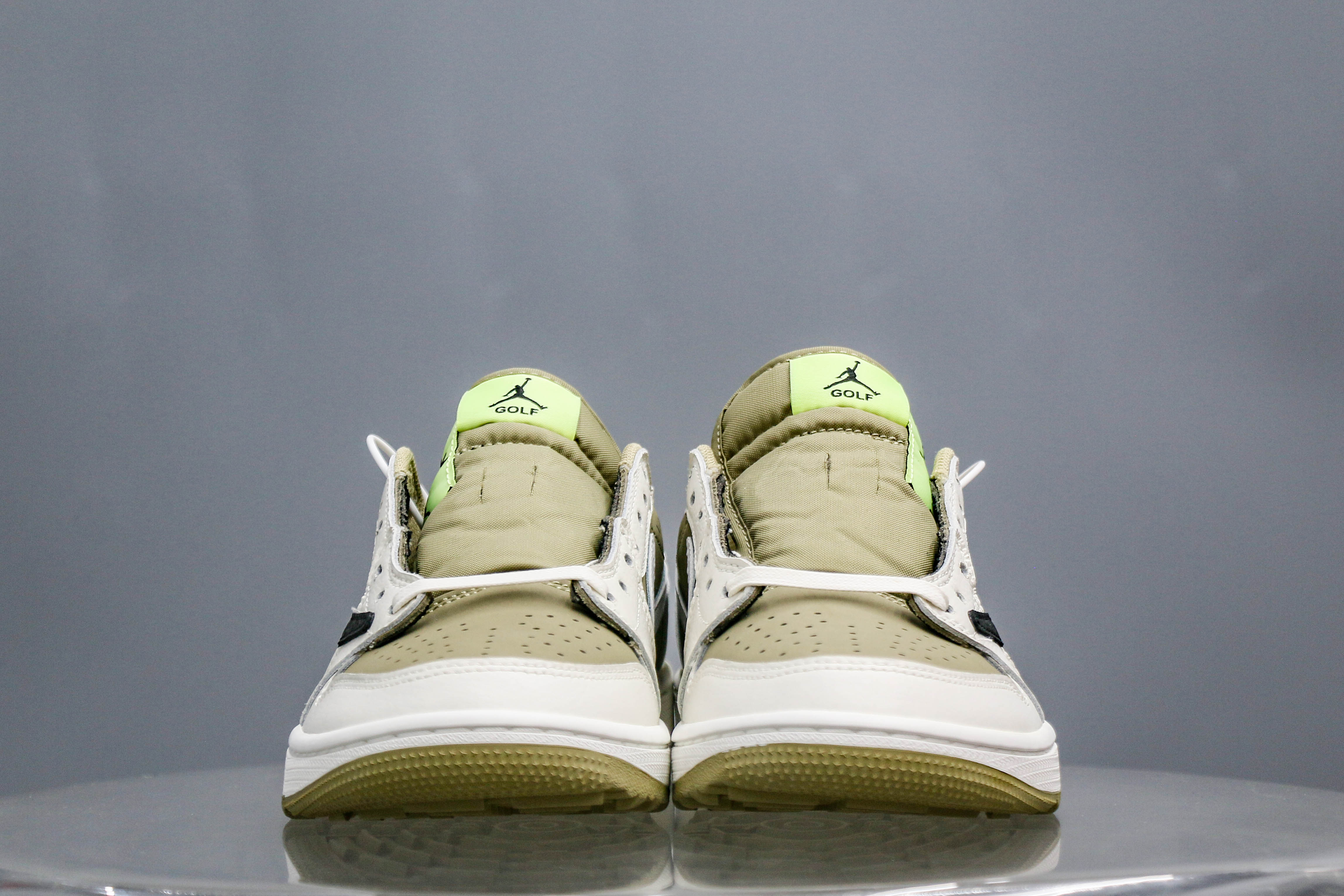 Travis Scott x Air Jordan 1 Low Golf Neutral Olive (A2 Batch)