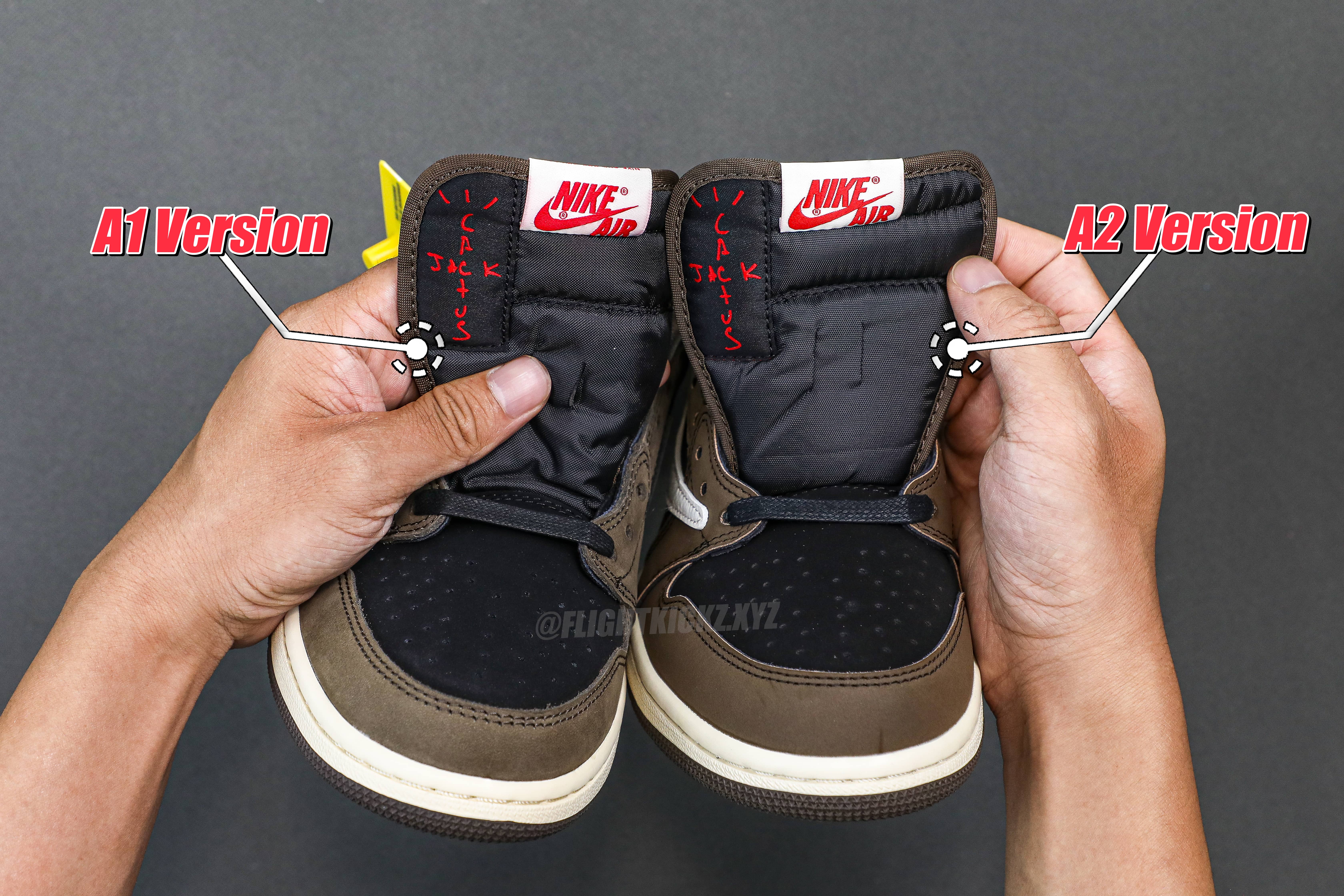 Travis Scott X Air Jordan 1 Low ‘Cactus Jack’（A2 Batch)