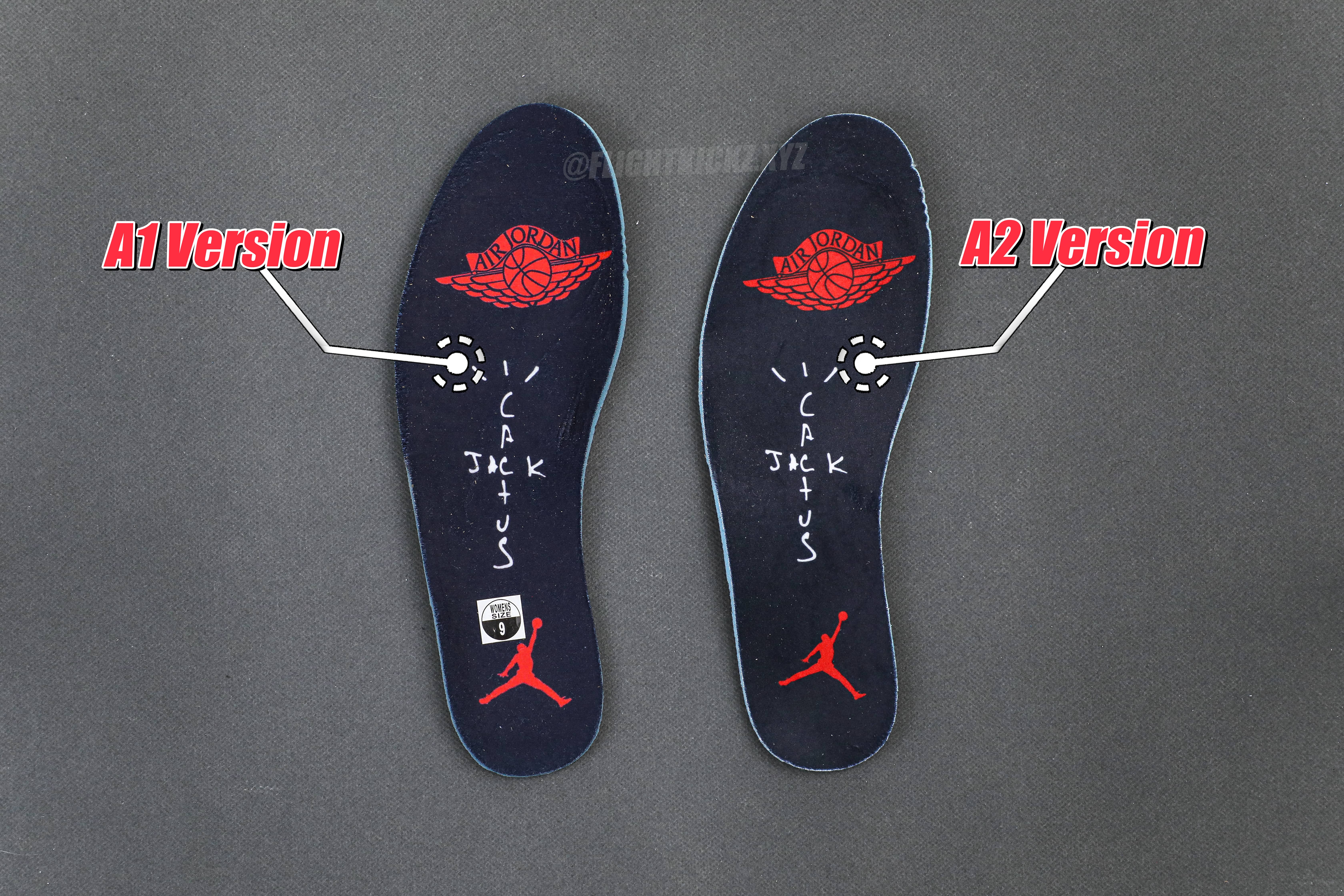 Travis Scott X Air Jordan 1 Low ‘Cactus Jack’（A2 Batch)