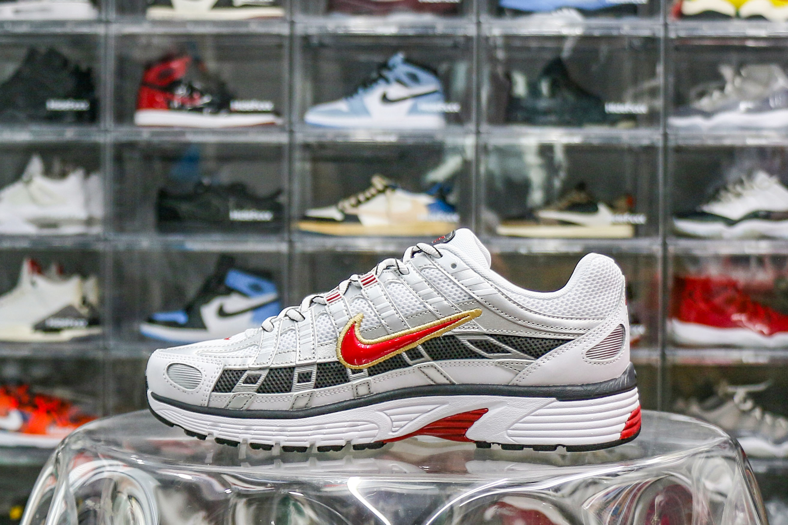 Nike P-6000 White Gold Red (Women’s)