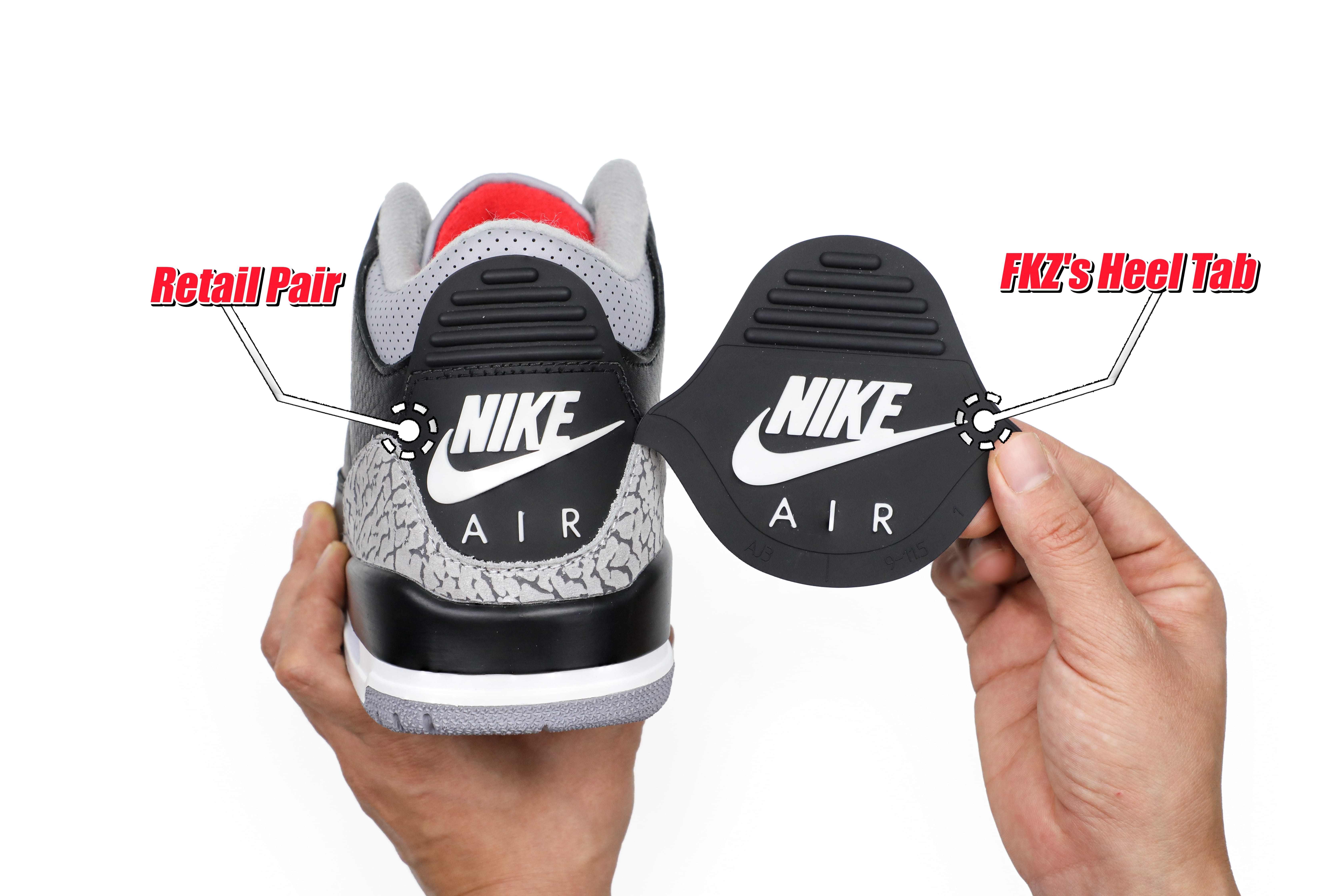 Air Jordan 3 Retro Black Cement Reimagined 2024 (Ln5 A1)