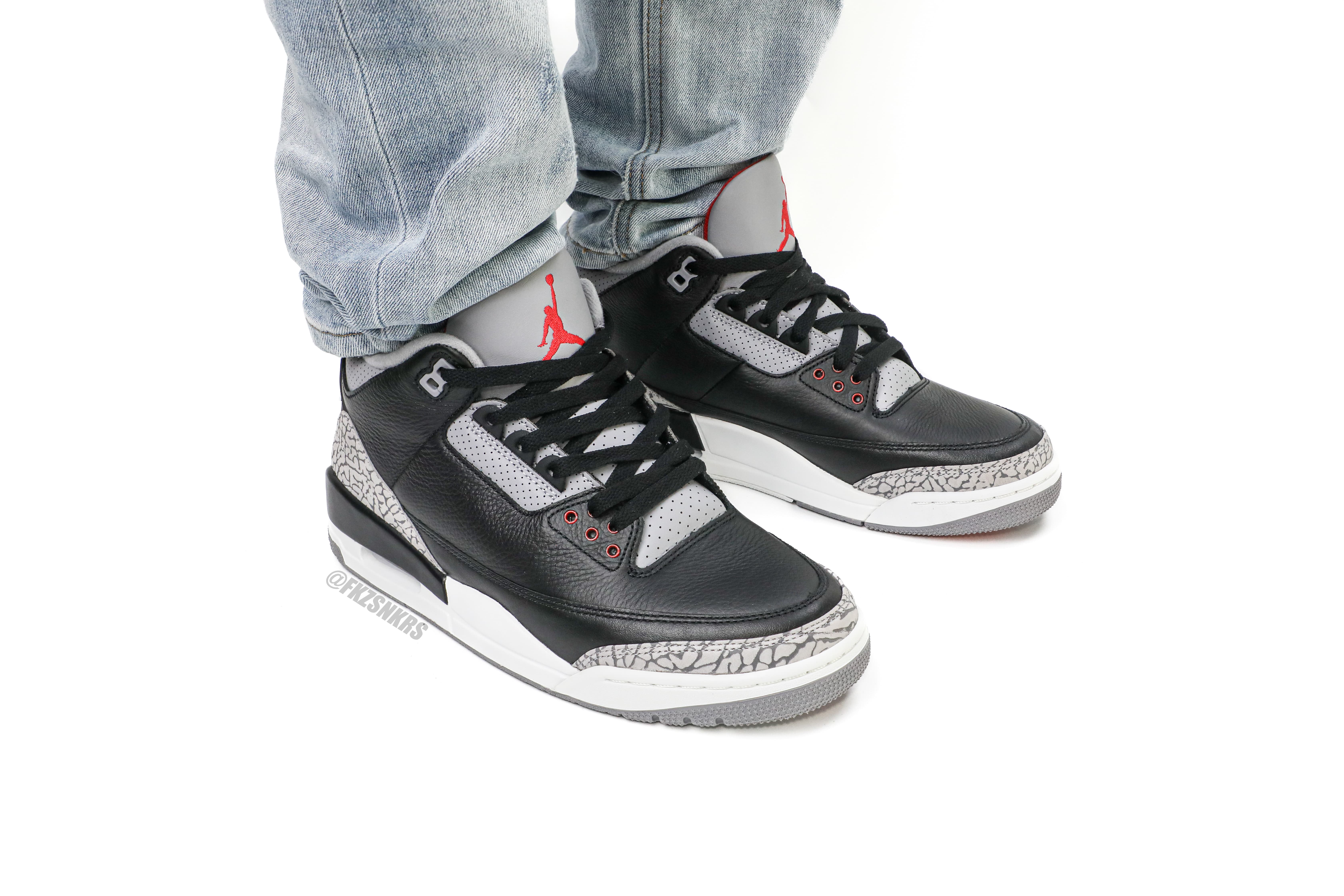 Air Jordan 3 Retro Black Cement Reimagined 2024 (Ln5 A1)