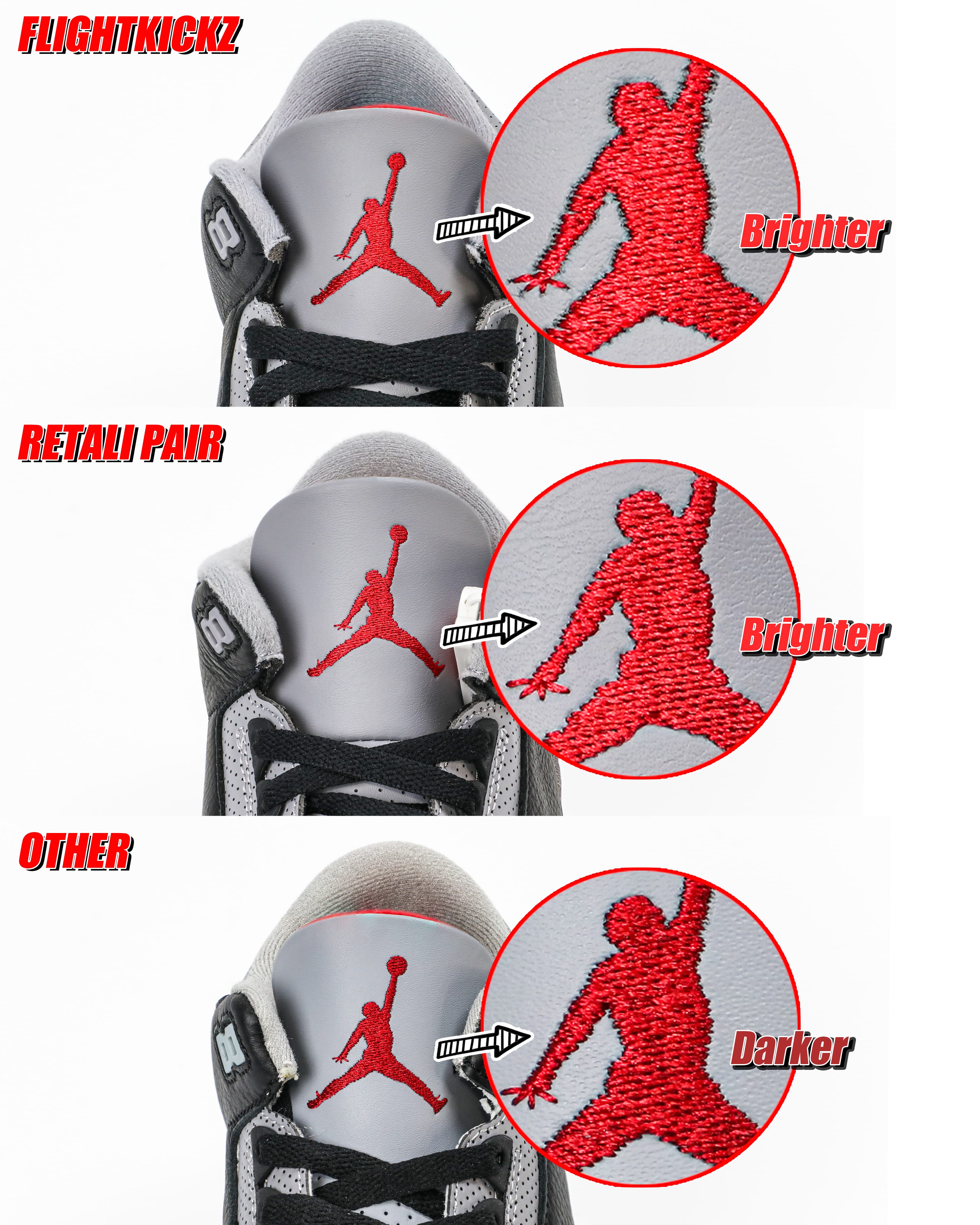 Air Jordan 3 Retro Black Cement Reimagined 2024 (Ln5 A1)