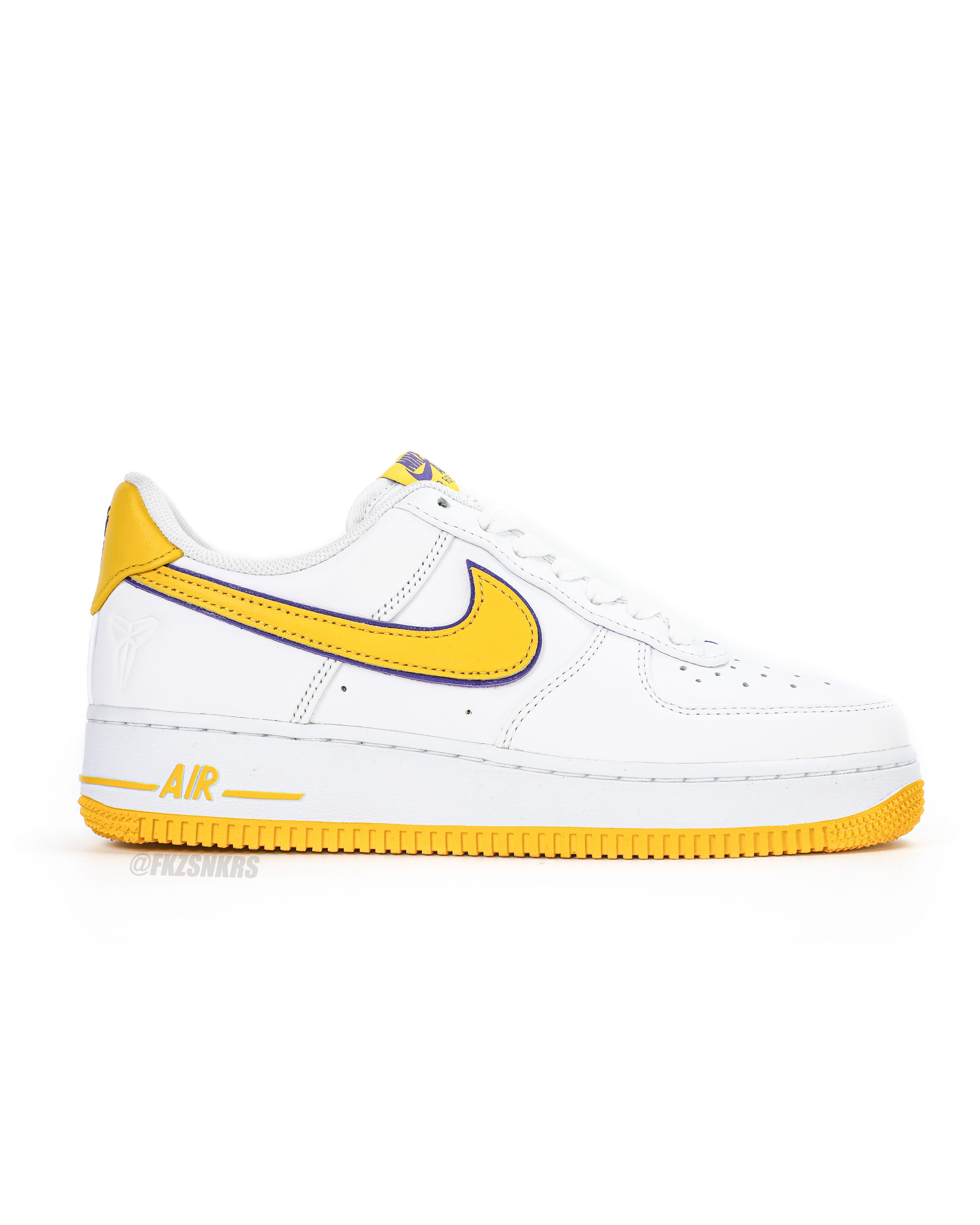 Nike Air Force 1 Low Retro QS Kobe Bryant Lakers Home（Ln5 A1）