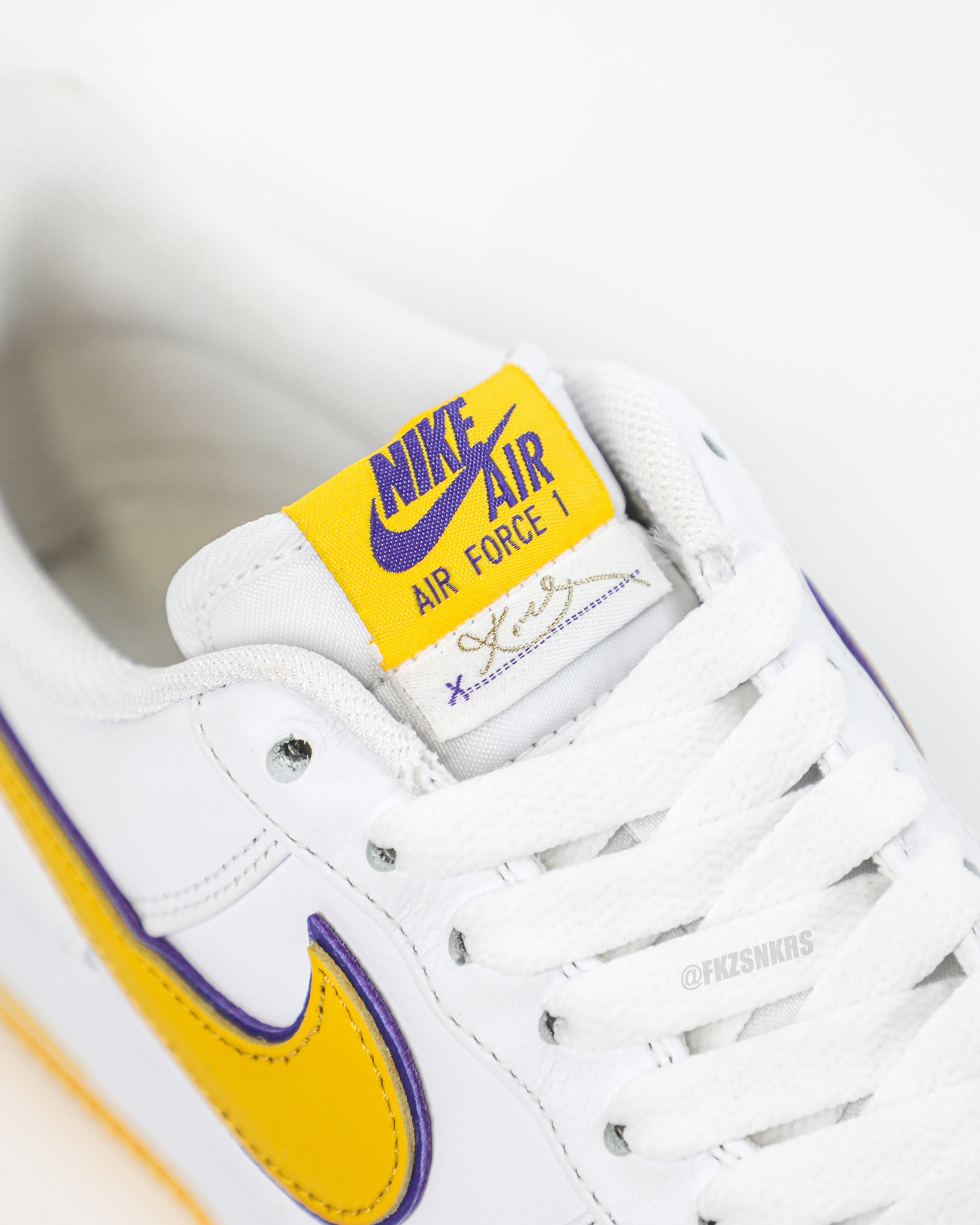 Nike Air Force 1 Low Retro QS Kobe Bryant Lakers Home（Ln5 A1）