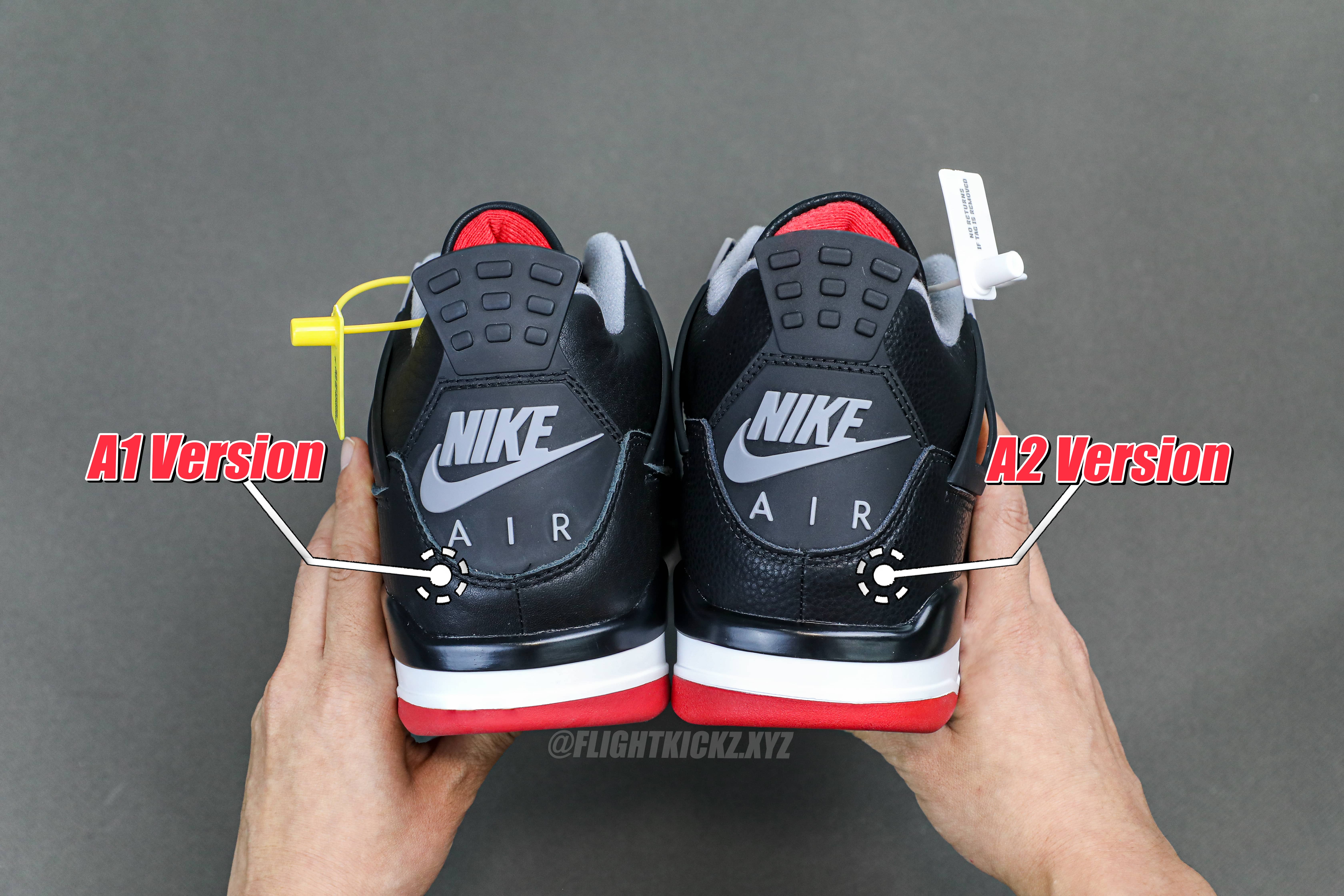 Air Jordan 4 Retro Bred Reimagined 2024 (LN5 A1 Batch)