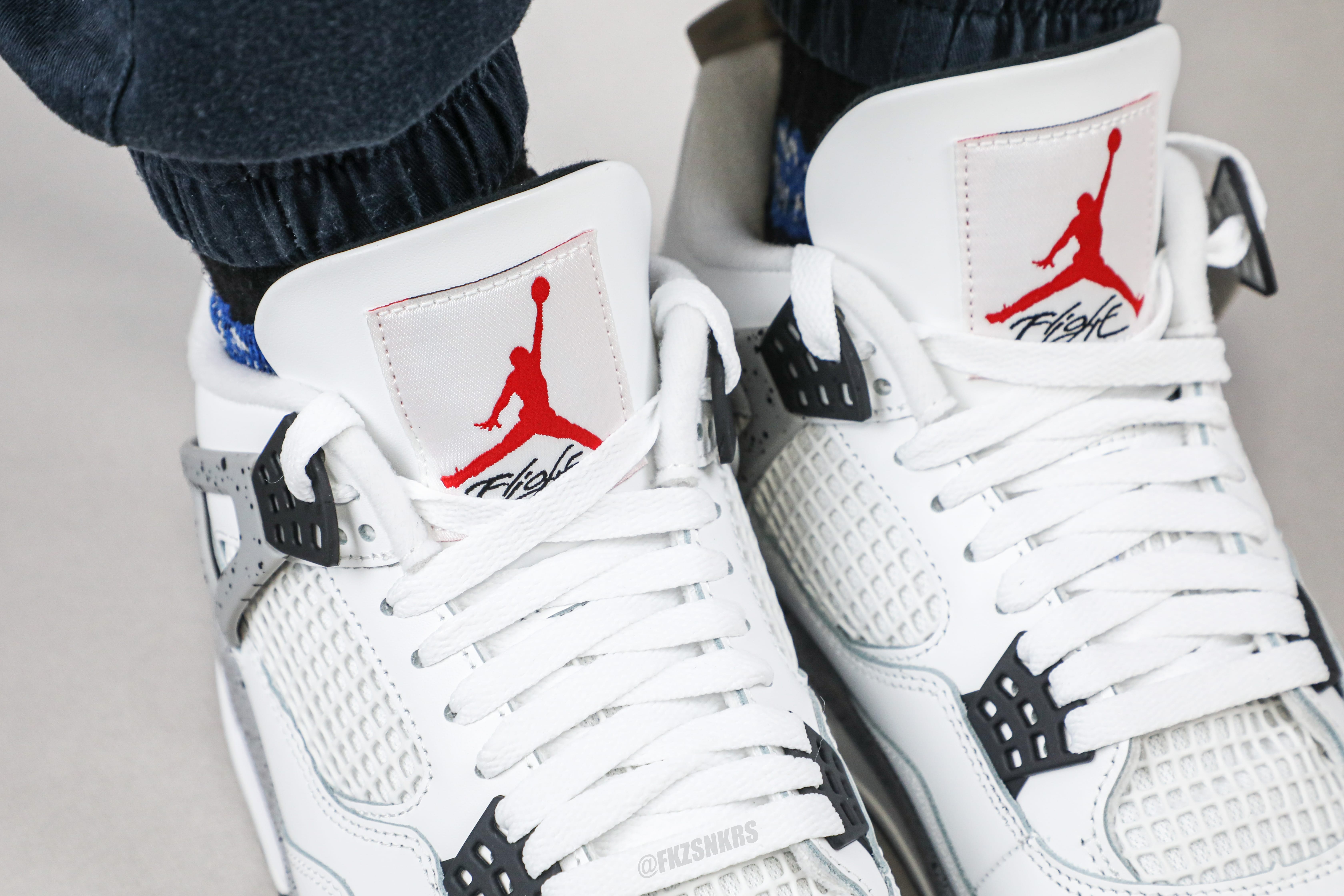 Air Jordan 4 Retro OG ‘White Cement’ 2025 (Ln5 A1)