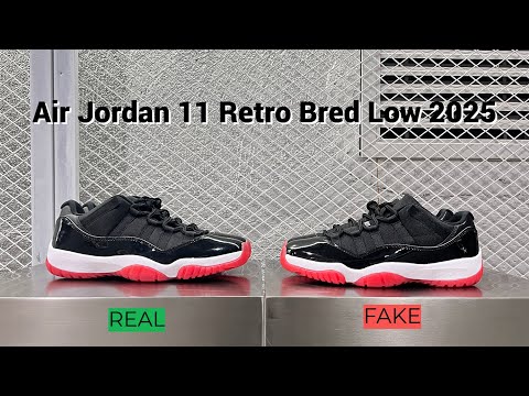 Air Jordan 11 Retro Bred Low 2025 (Ln5 A1)