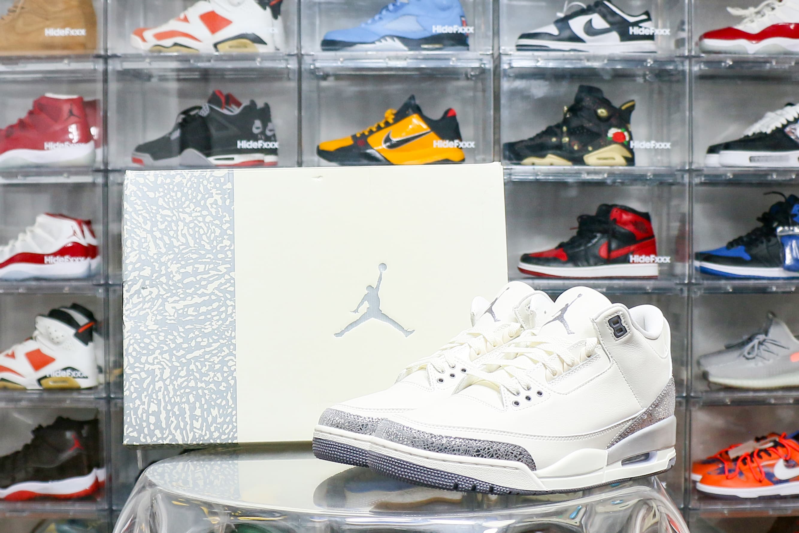 Air Jordan 3 Retro Sail Cement Grey 2025 (Ln5 A1)