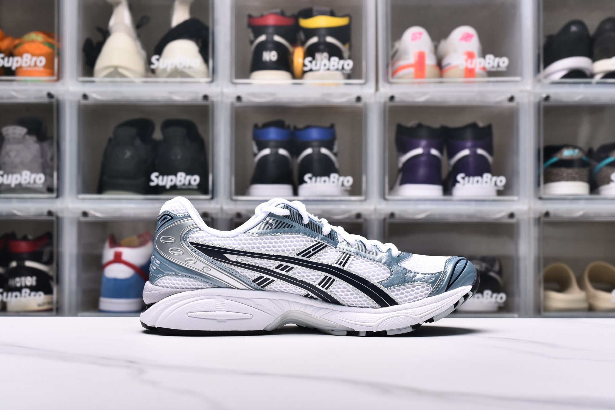 Gel Kayano 14 White Fjord Grey 2024