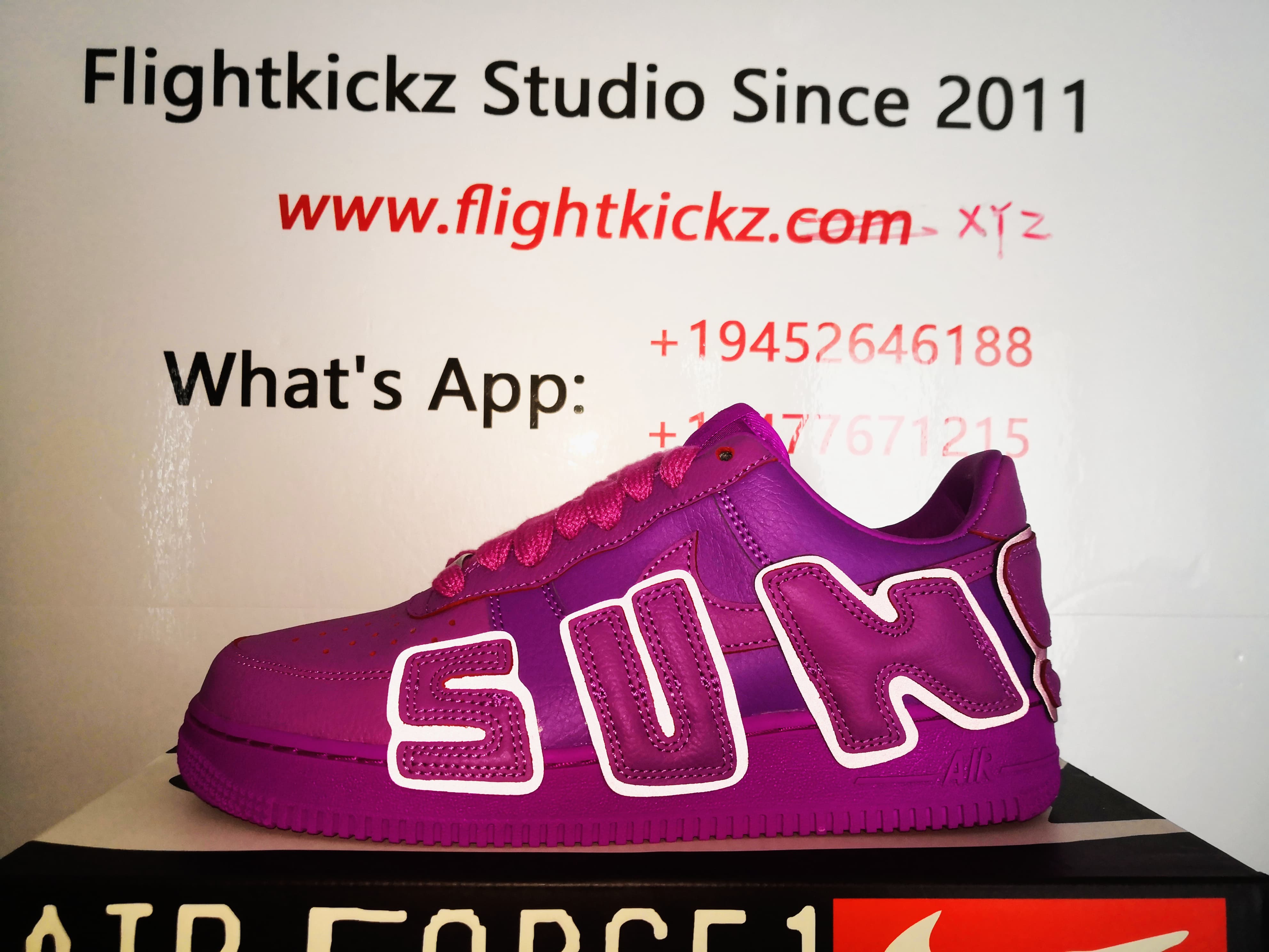 Cactus Plant Flea Market X Air Force 1 Low Premium Fuchsia Dream (LN5 A1 Batch)